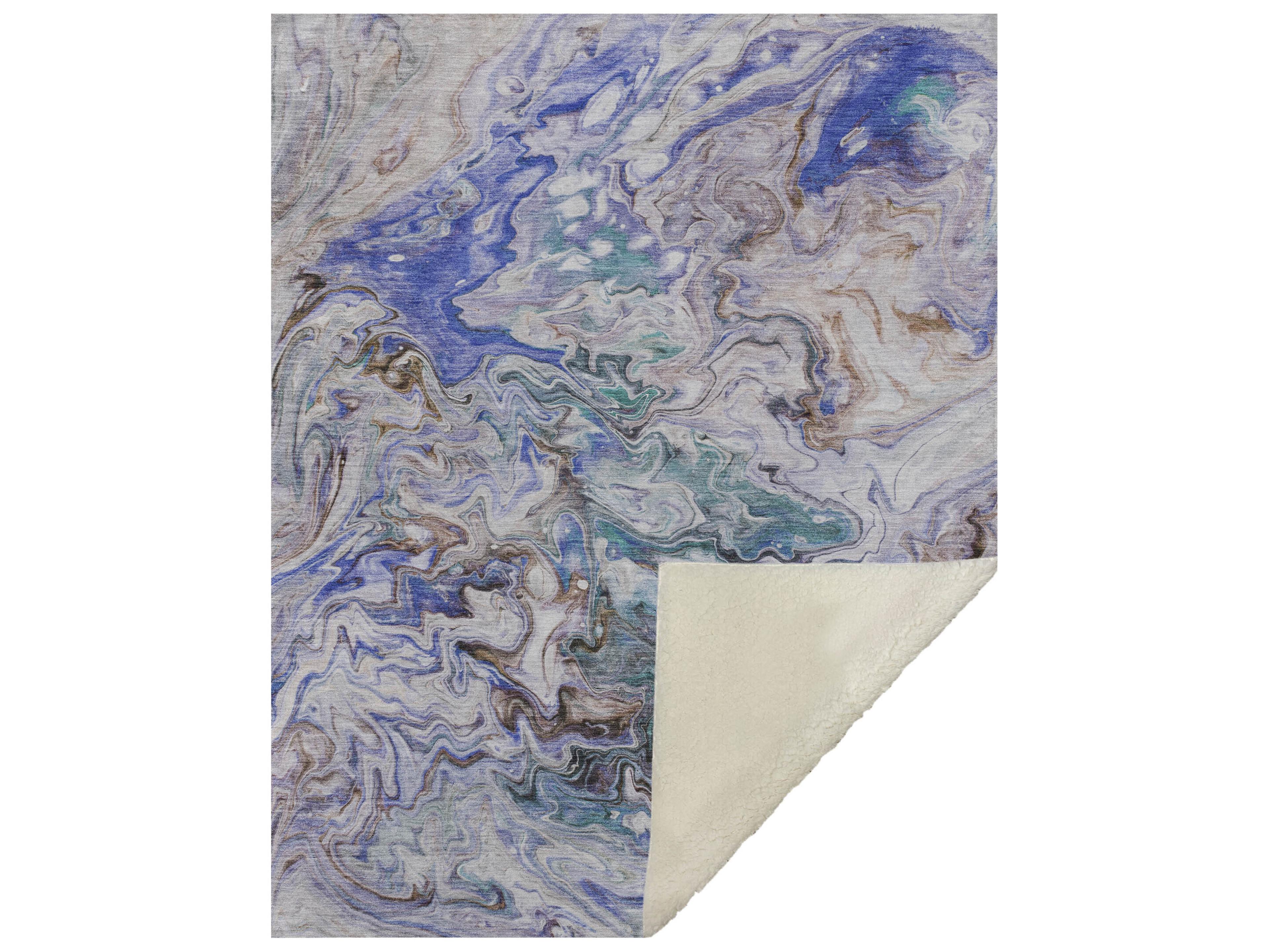 Sherpa Brown Polyester Throw