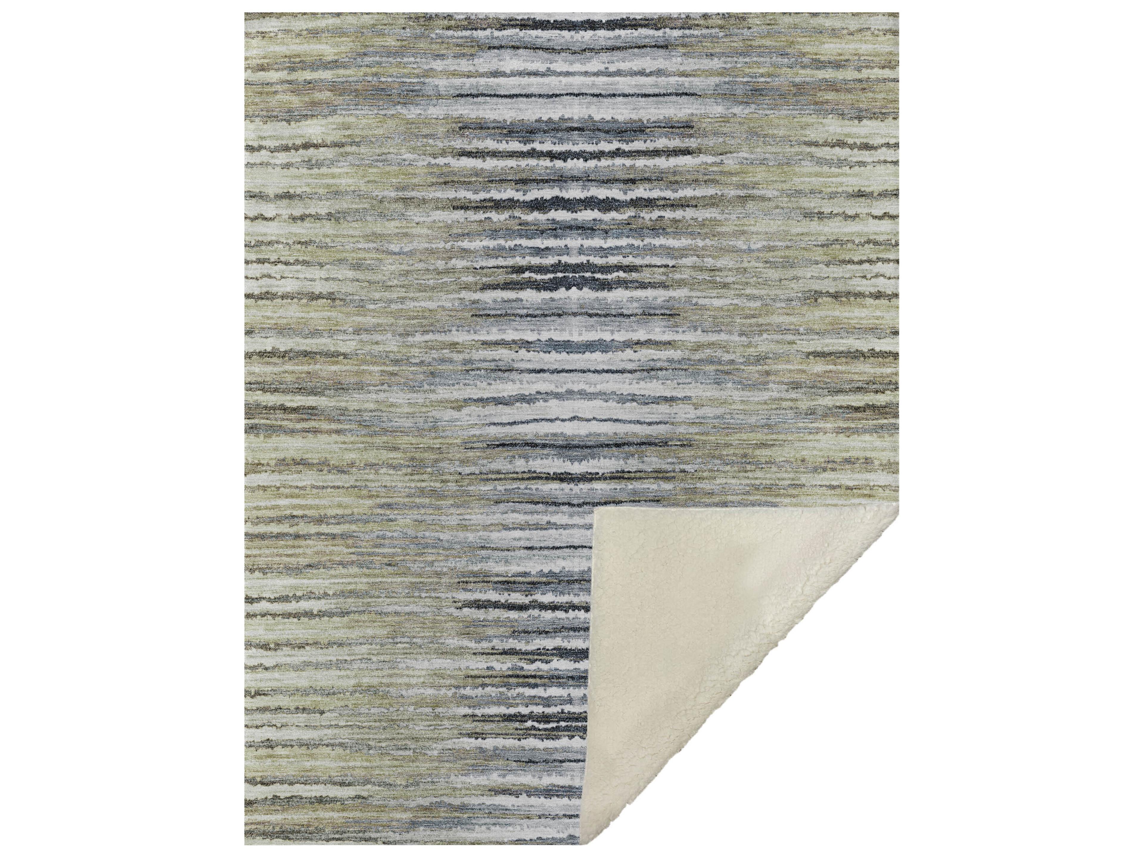 Sherpa Brown Polyester Throw