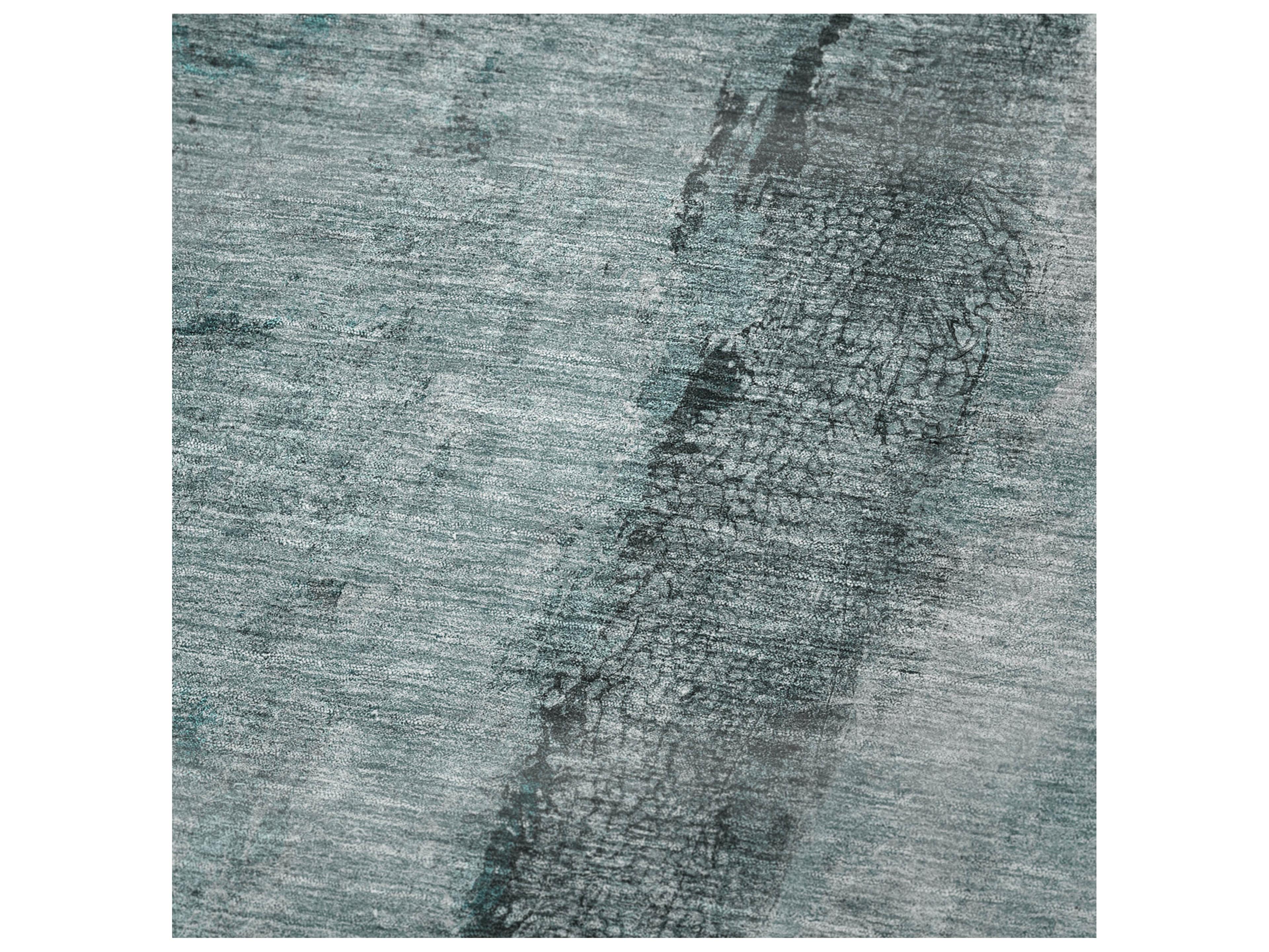 Dalyn Sherpa Teal Polyester Throw