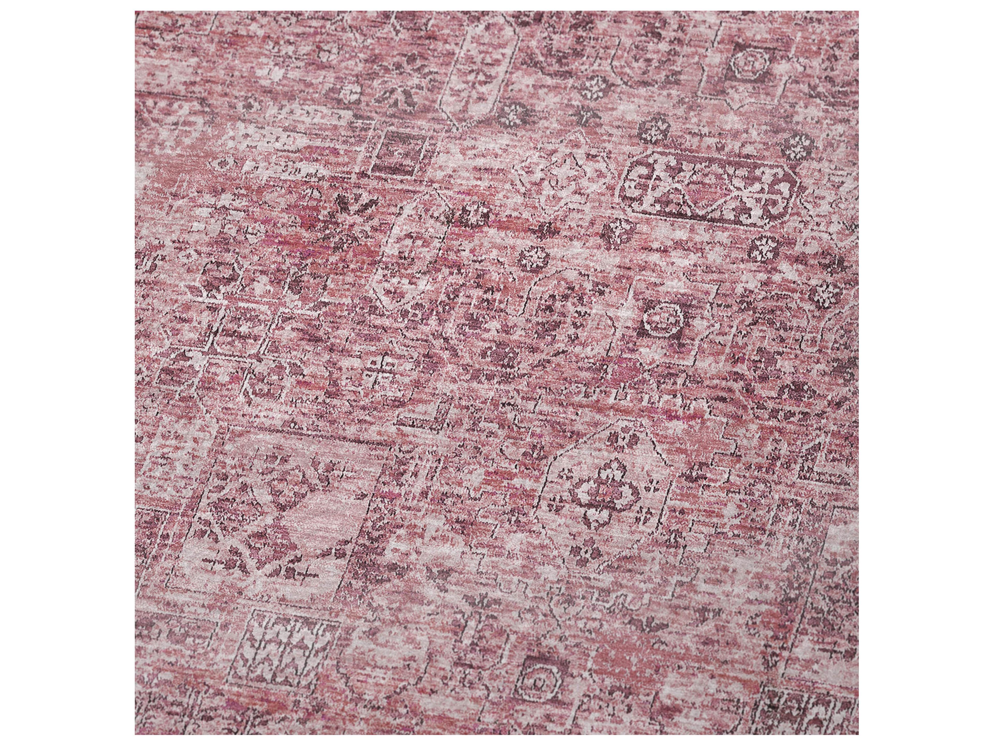 Dalyn Sherpa Pink Polyester Throw