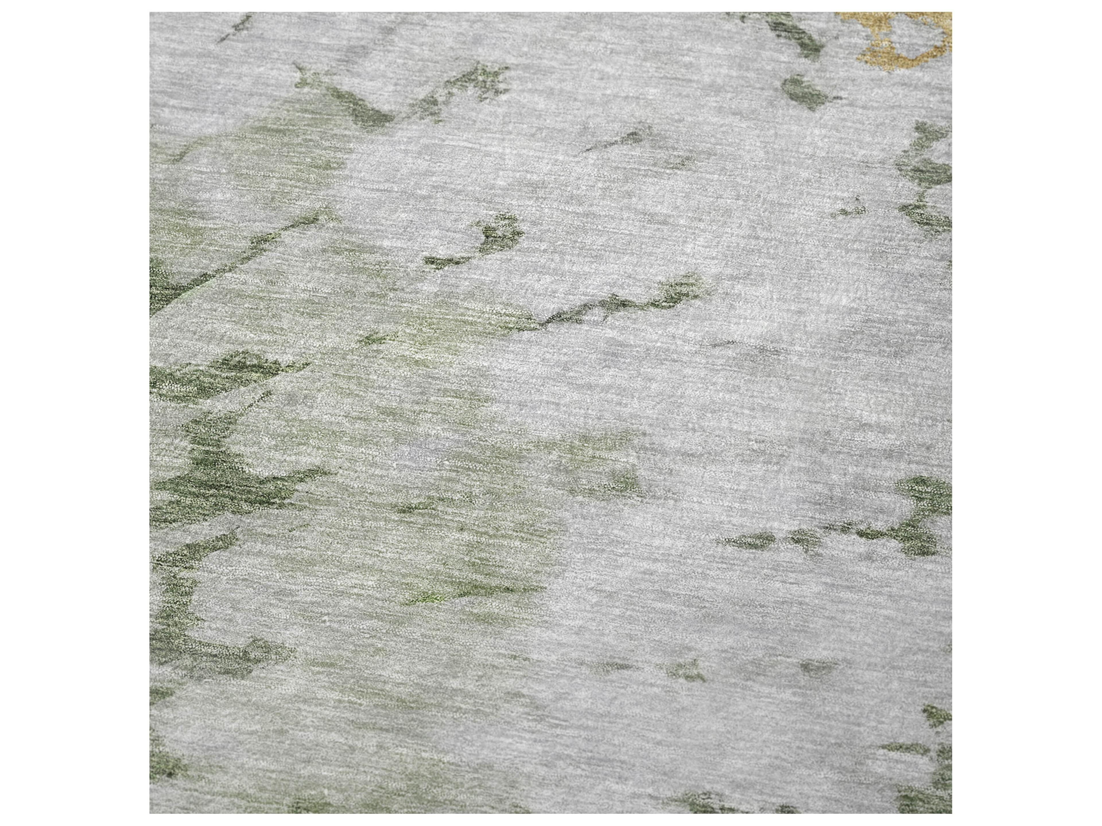 Dalyn Sherpa Green Polyester Throw