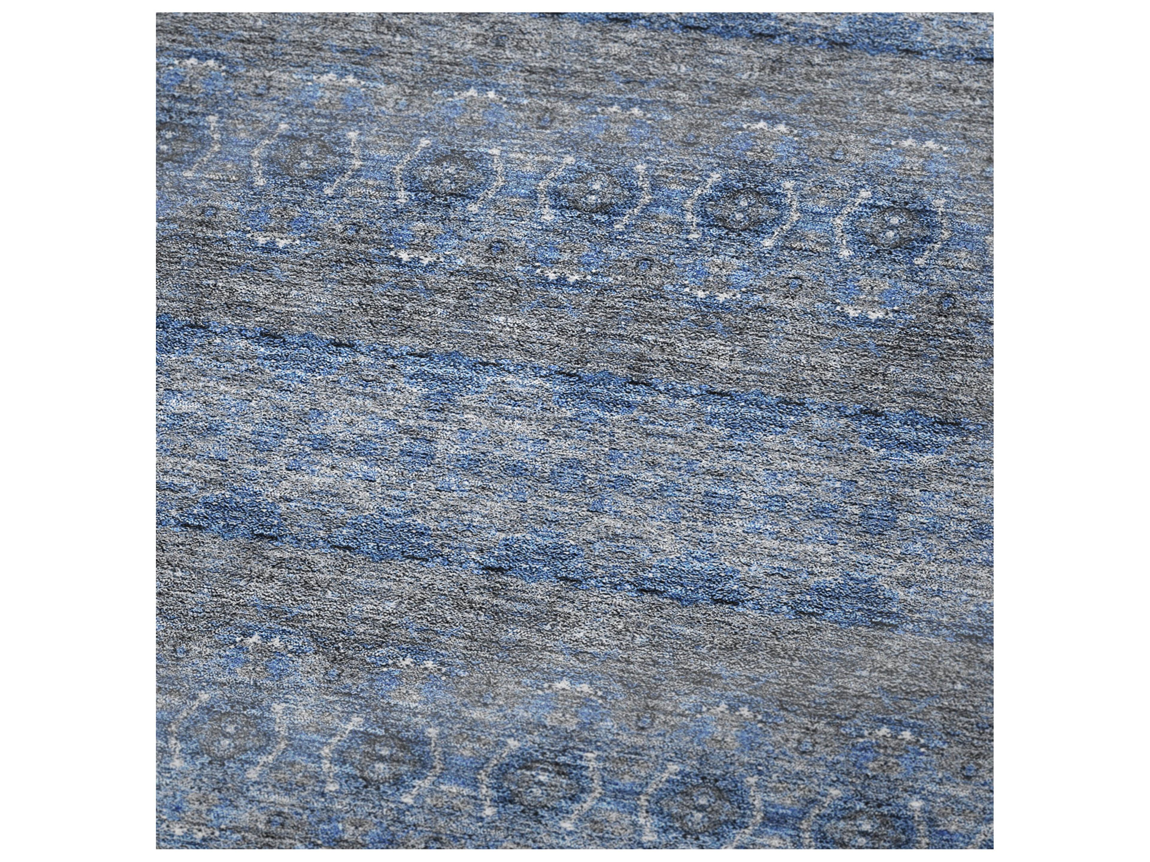 Dalyn Sherpa Blue Polyester Throw