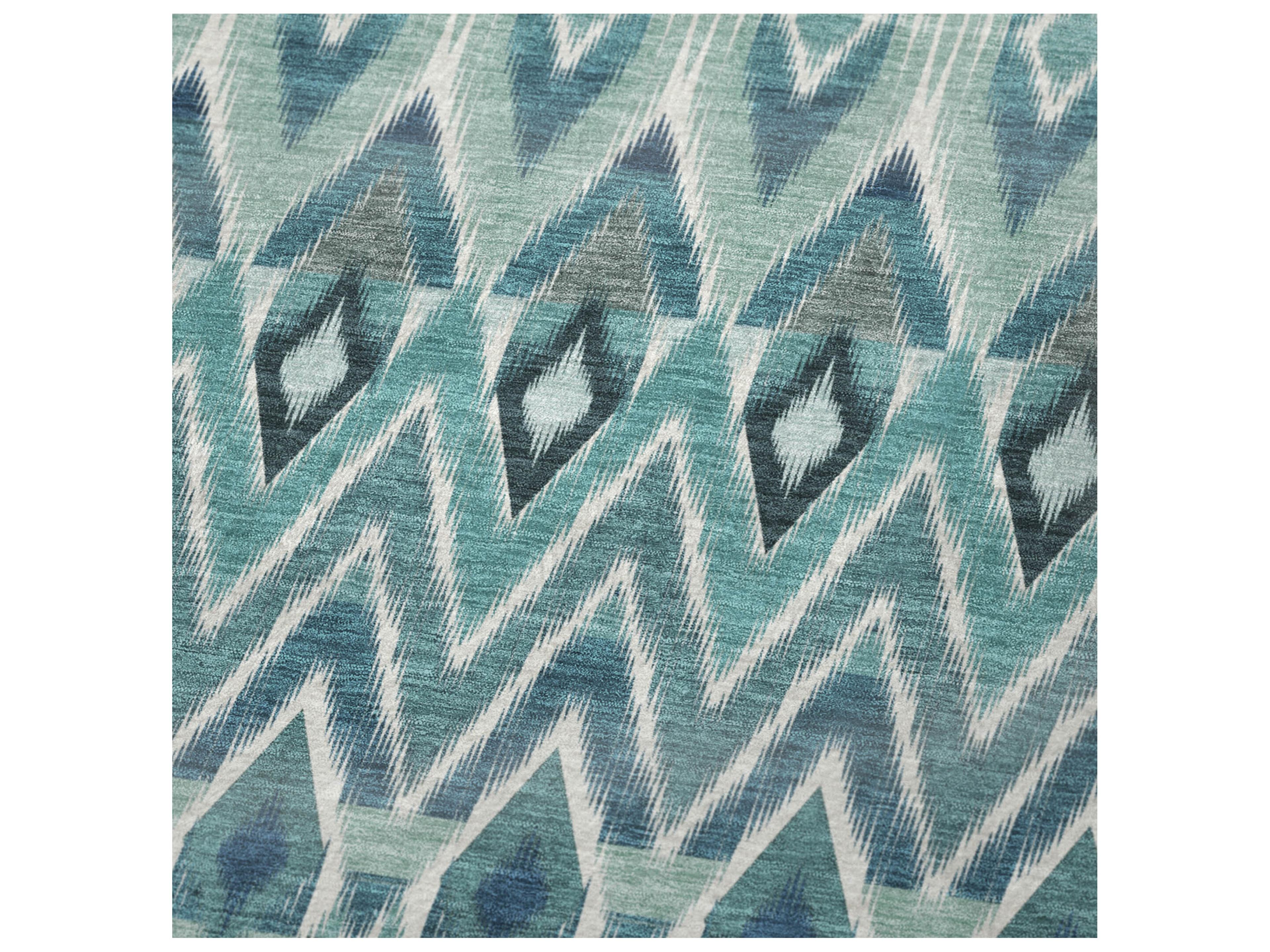 Dalyn Sherpa Teal Polyester Throw