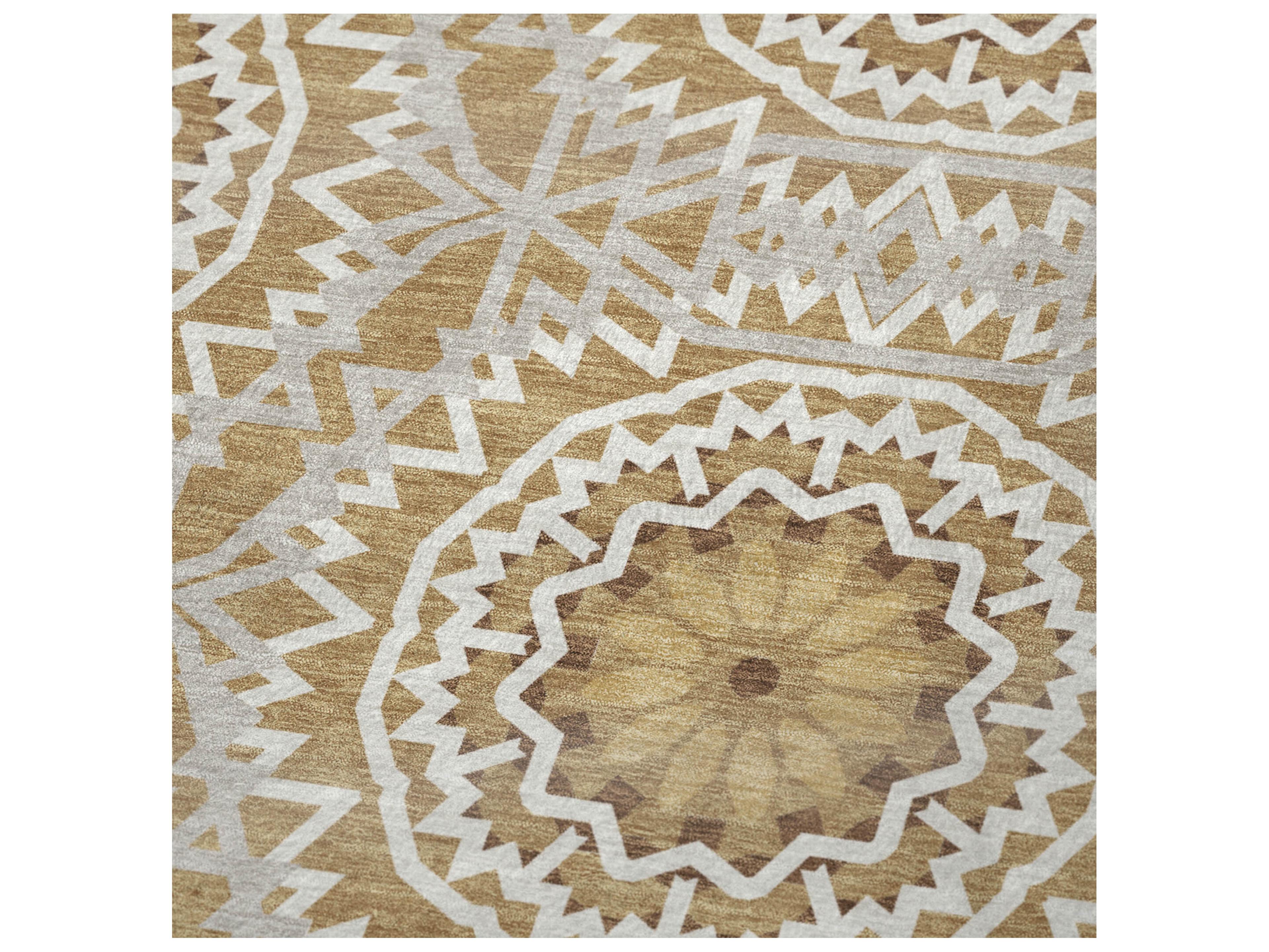 Dalyn Sherpa Gold Polyester Throw