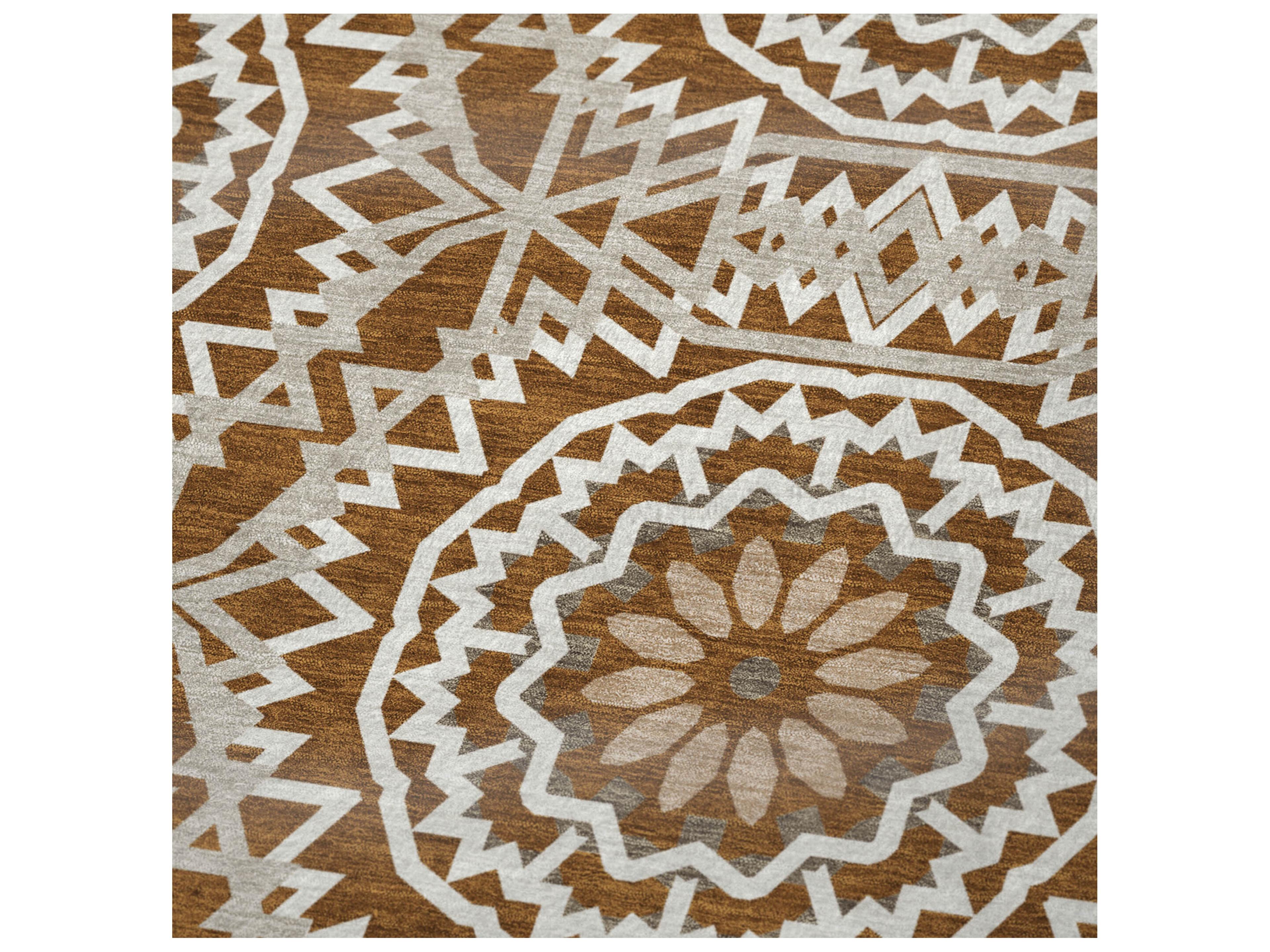 Dalyn Sherpa Orange Polyester Throw