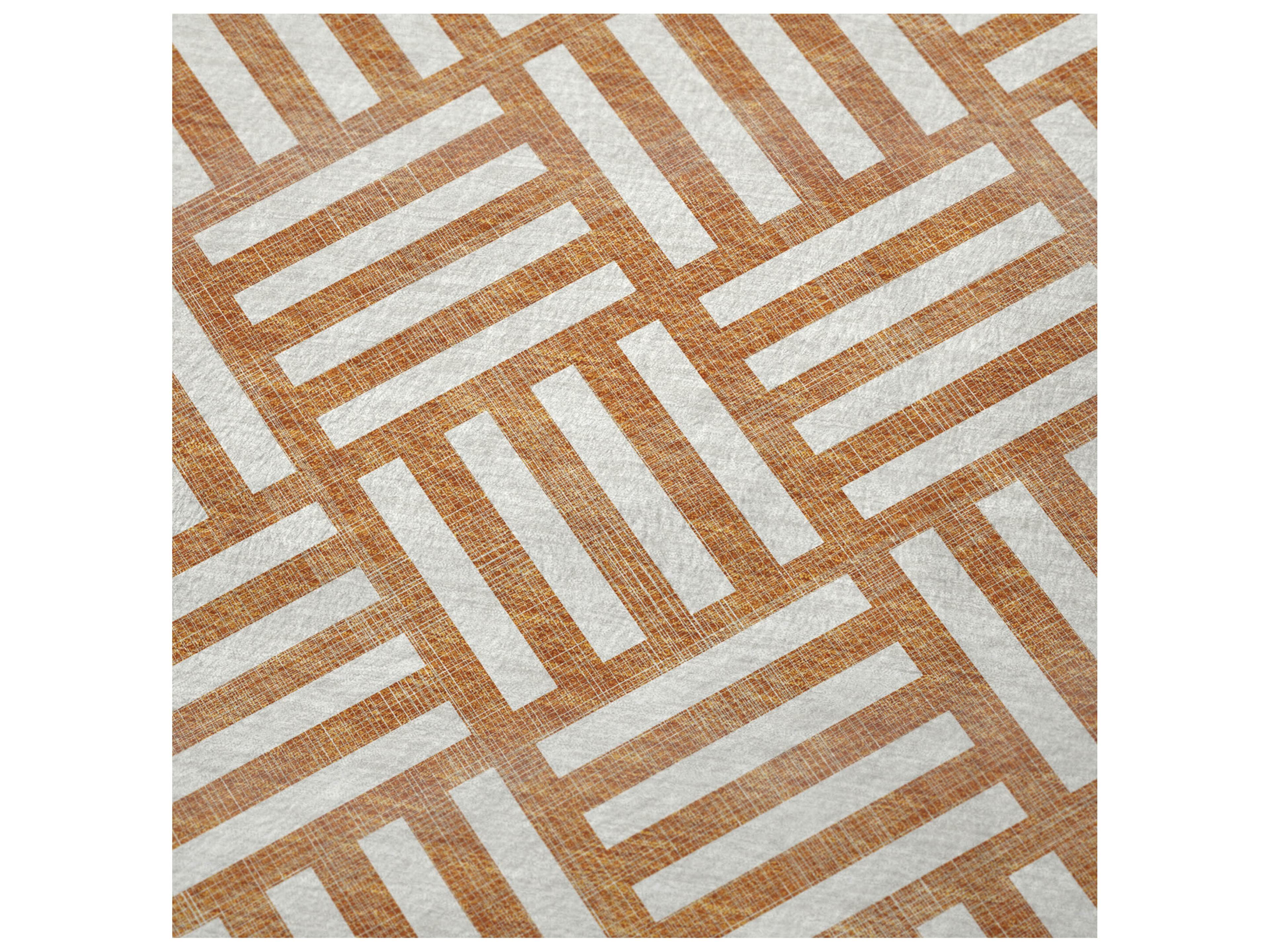 Dalyn Sherpa Orange Polyester Throw