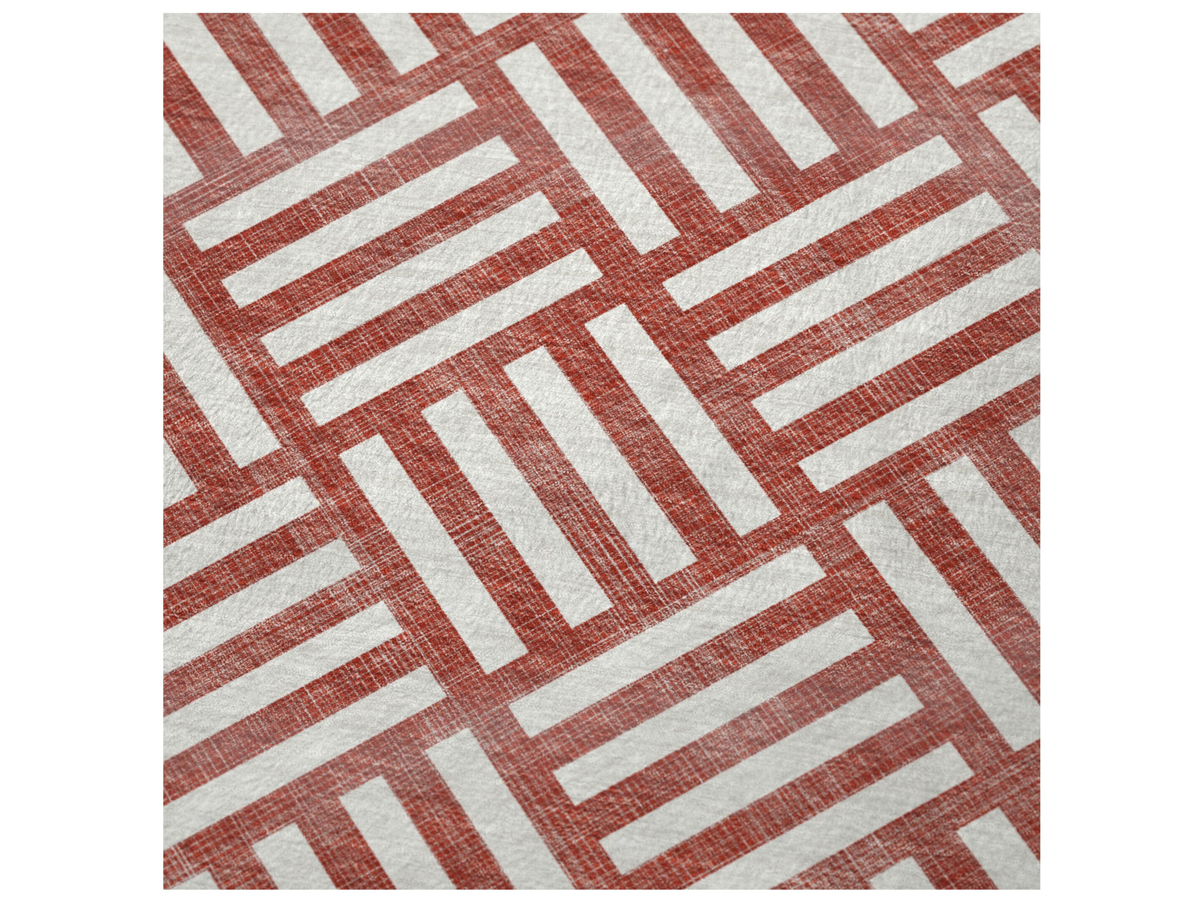 Dalyn Sherpa Red Polyester Throw