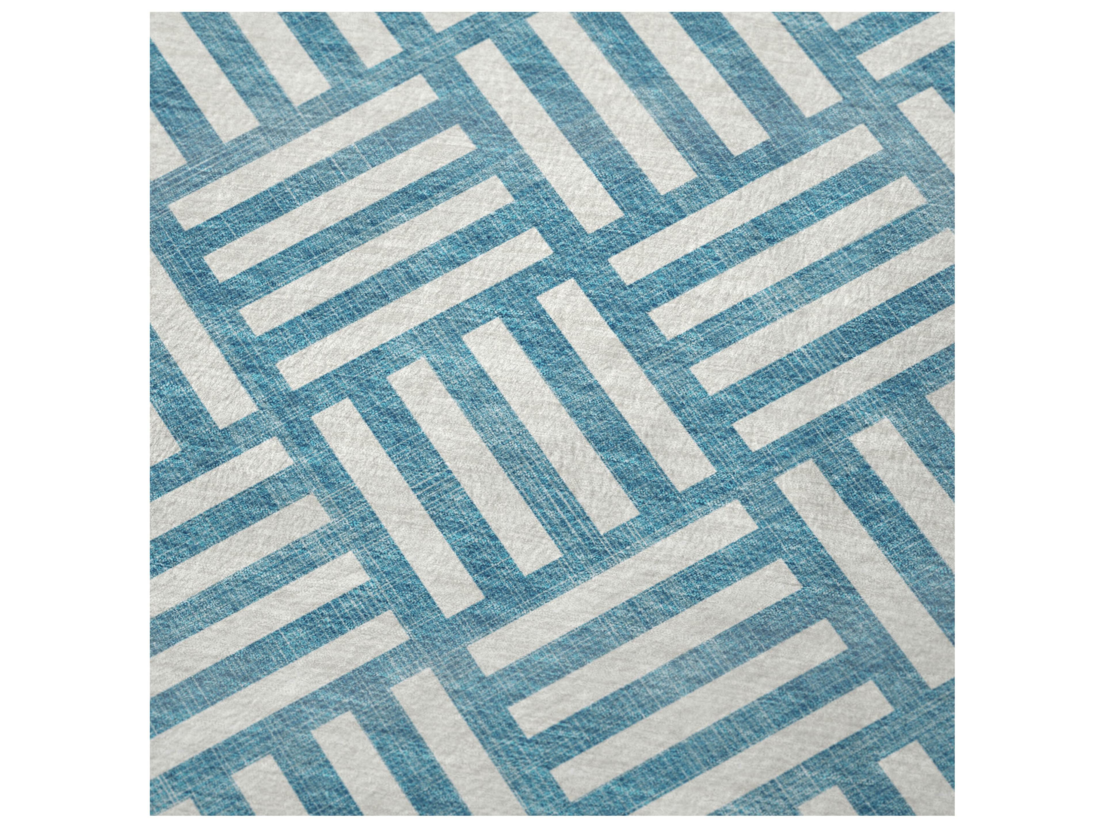 Dalyn Sherpa Teal Polyester Throw
