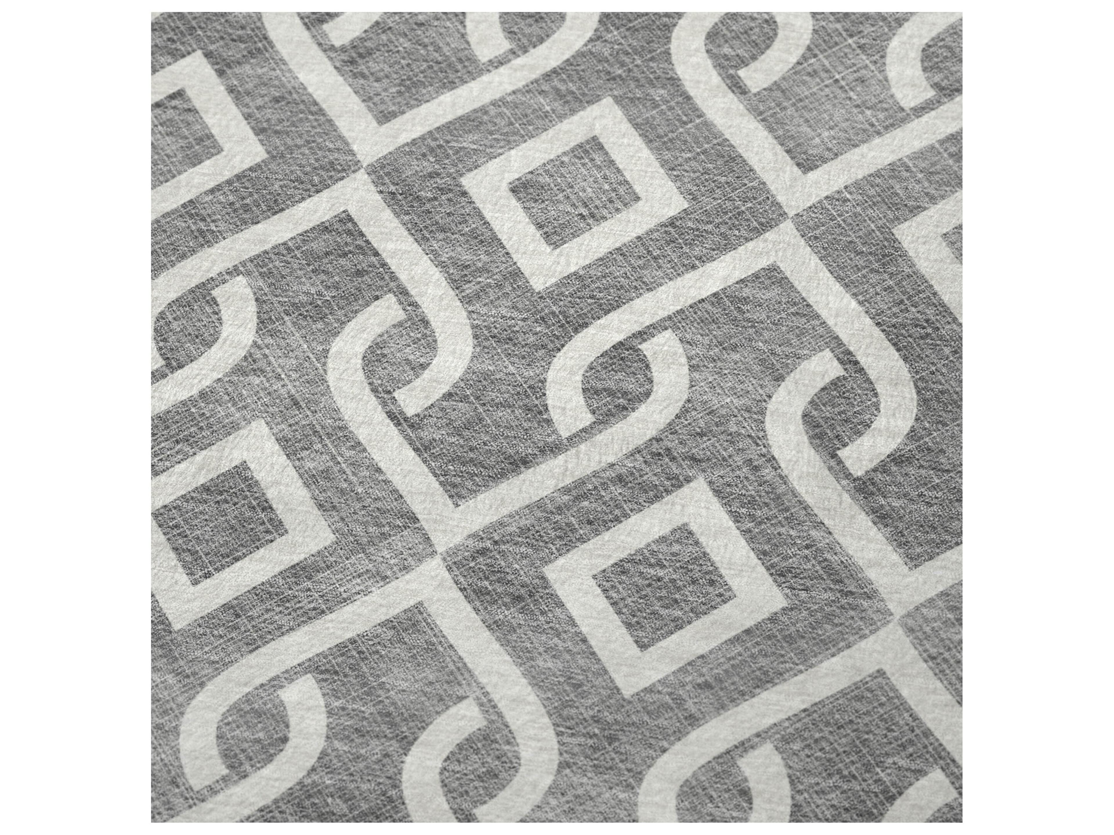 Dalyn Sherpa Gray Polyester Throw