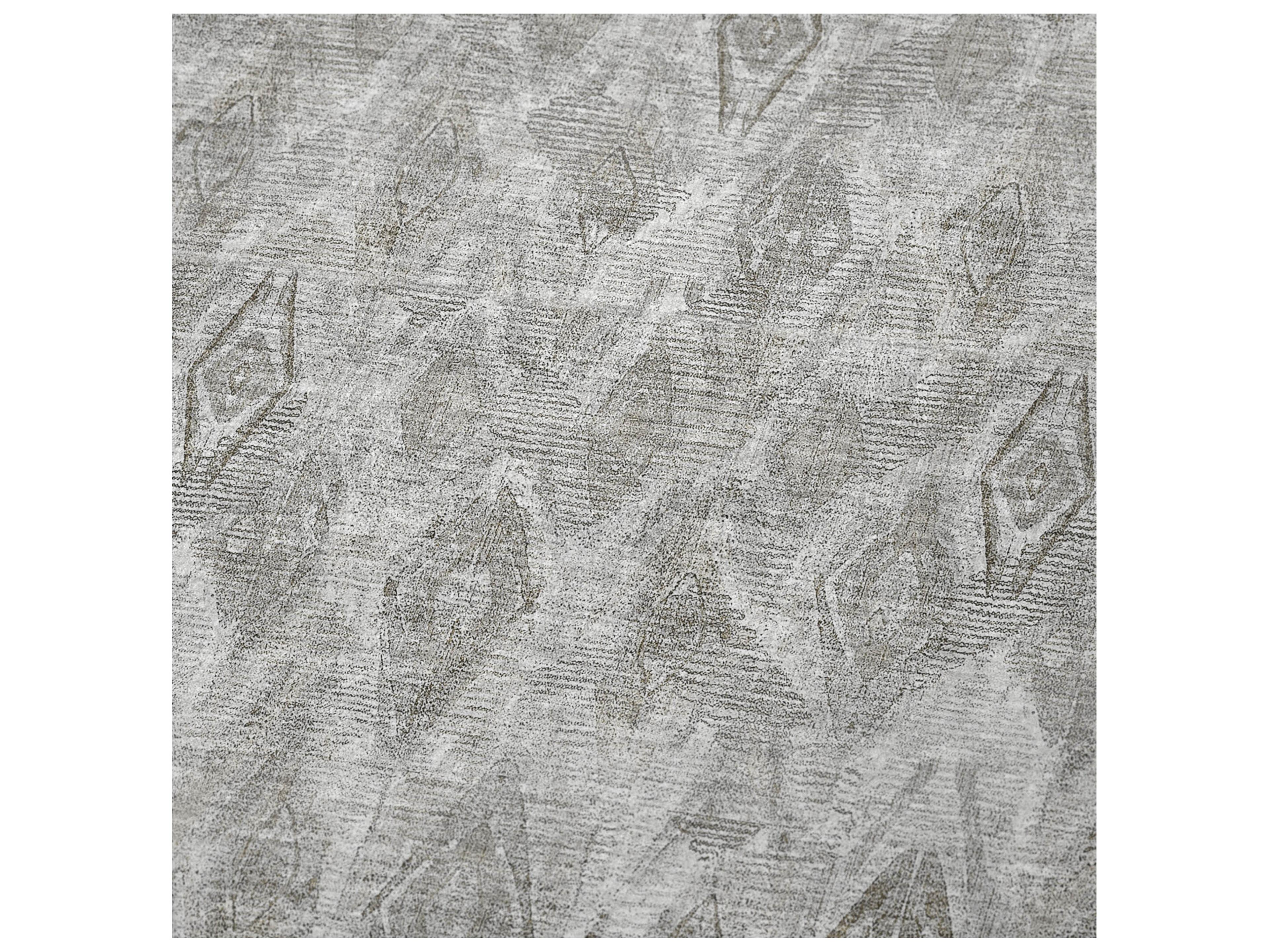 Dalyn Sherpa Gray Polyester Throw