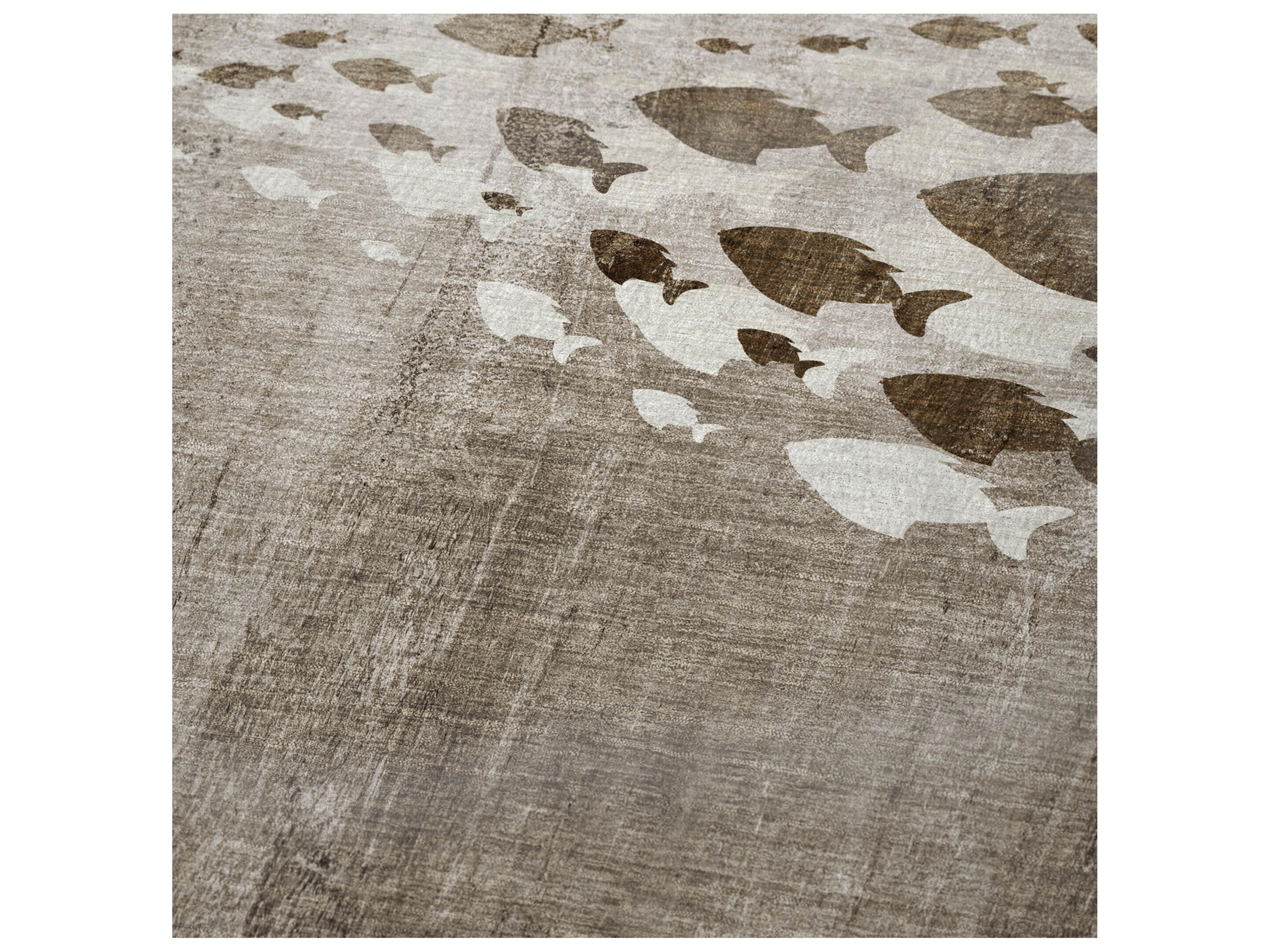 Dalyn Sherpa Brown Polyester Throw