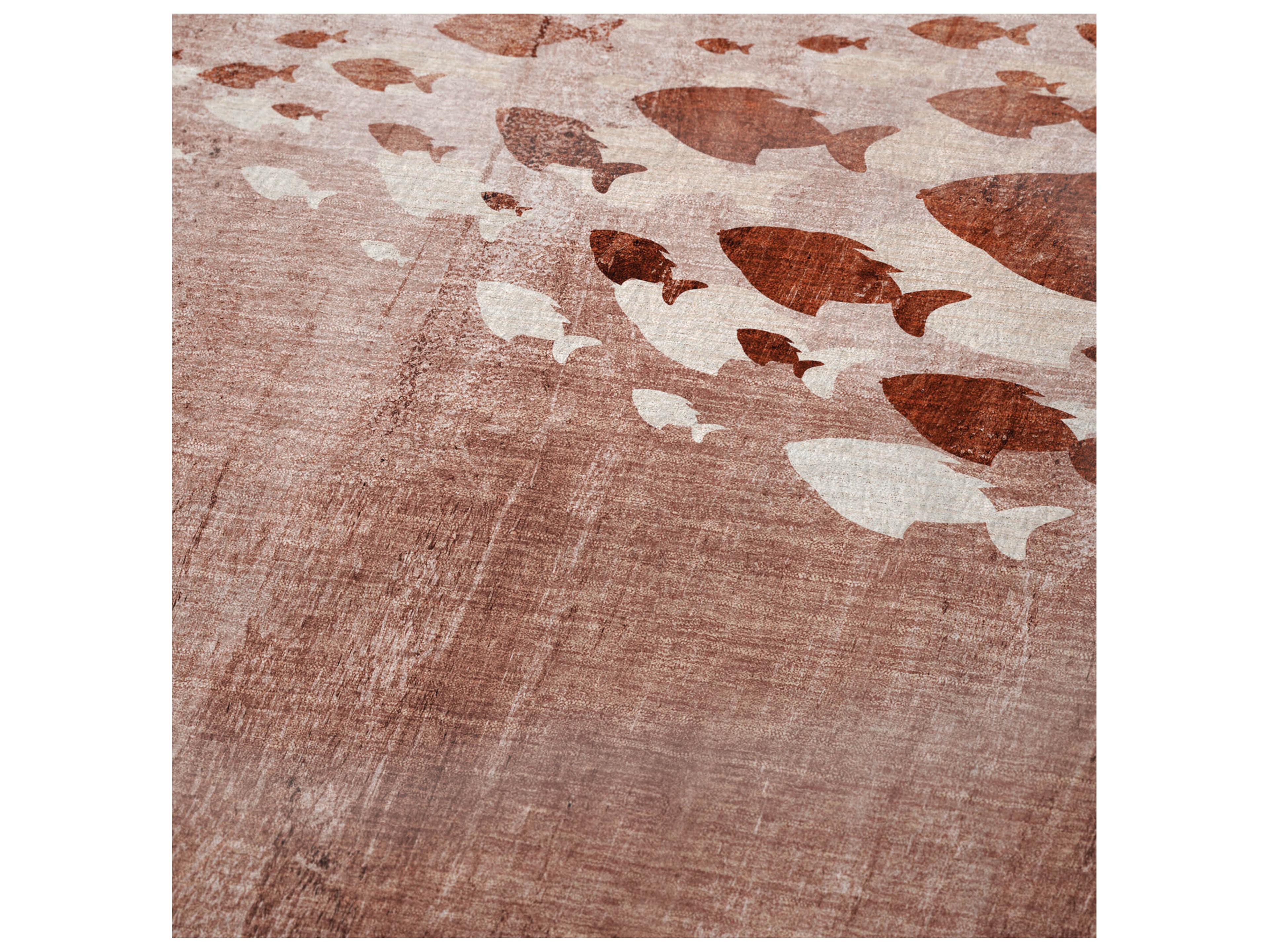 Dalyn Sherpa Orange Polyester Throw