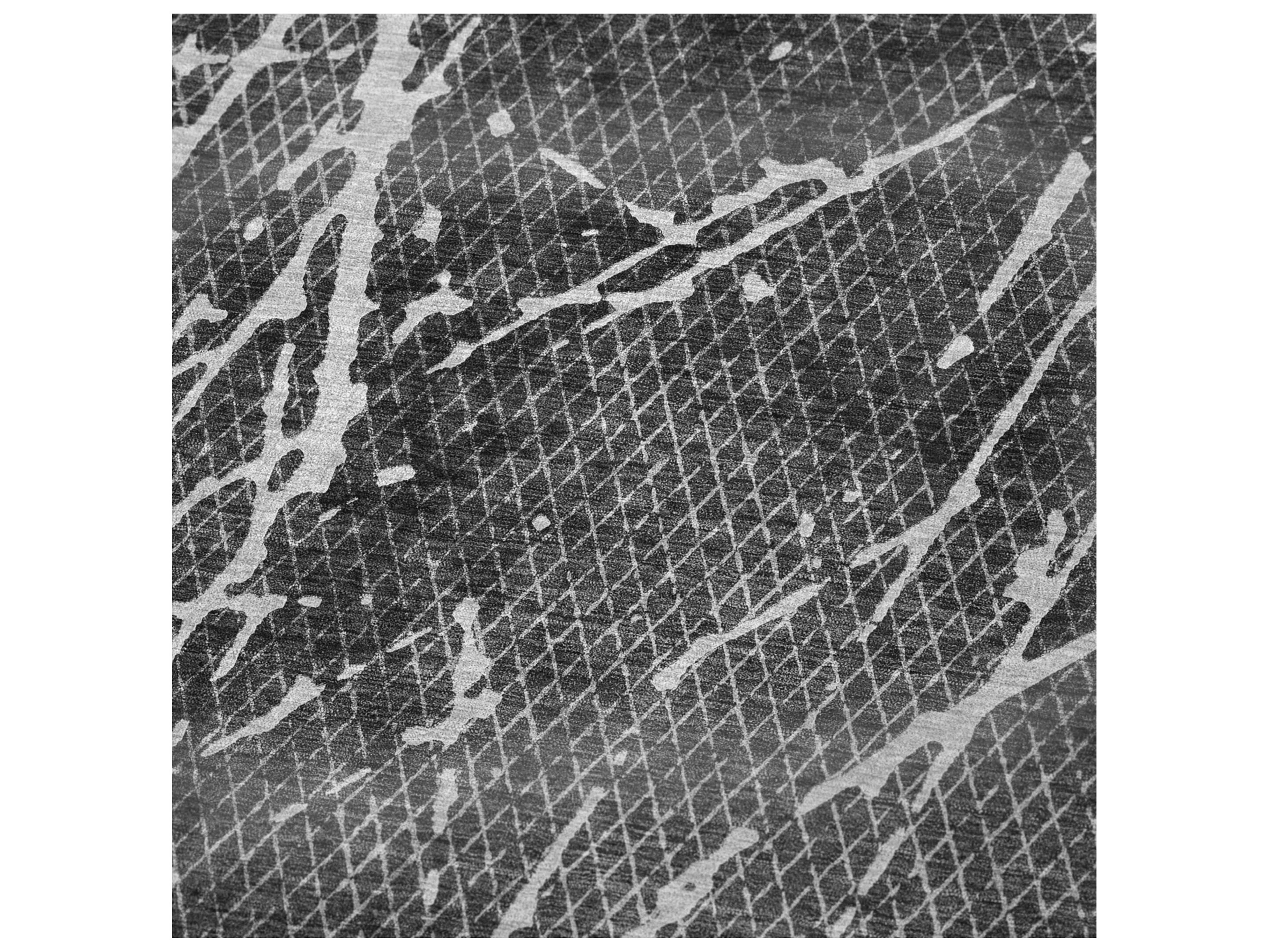 Dalyn Sherpa Gray Polyester Throw