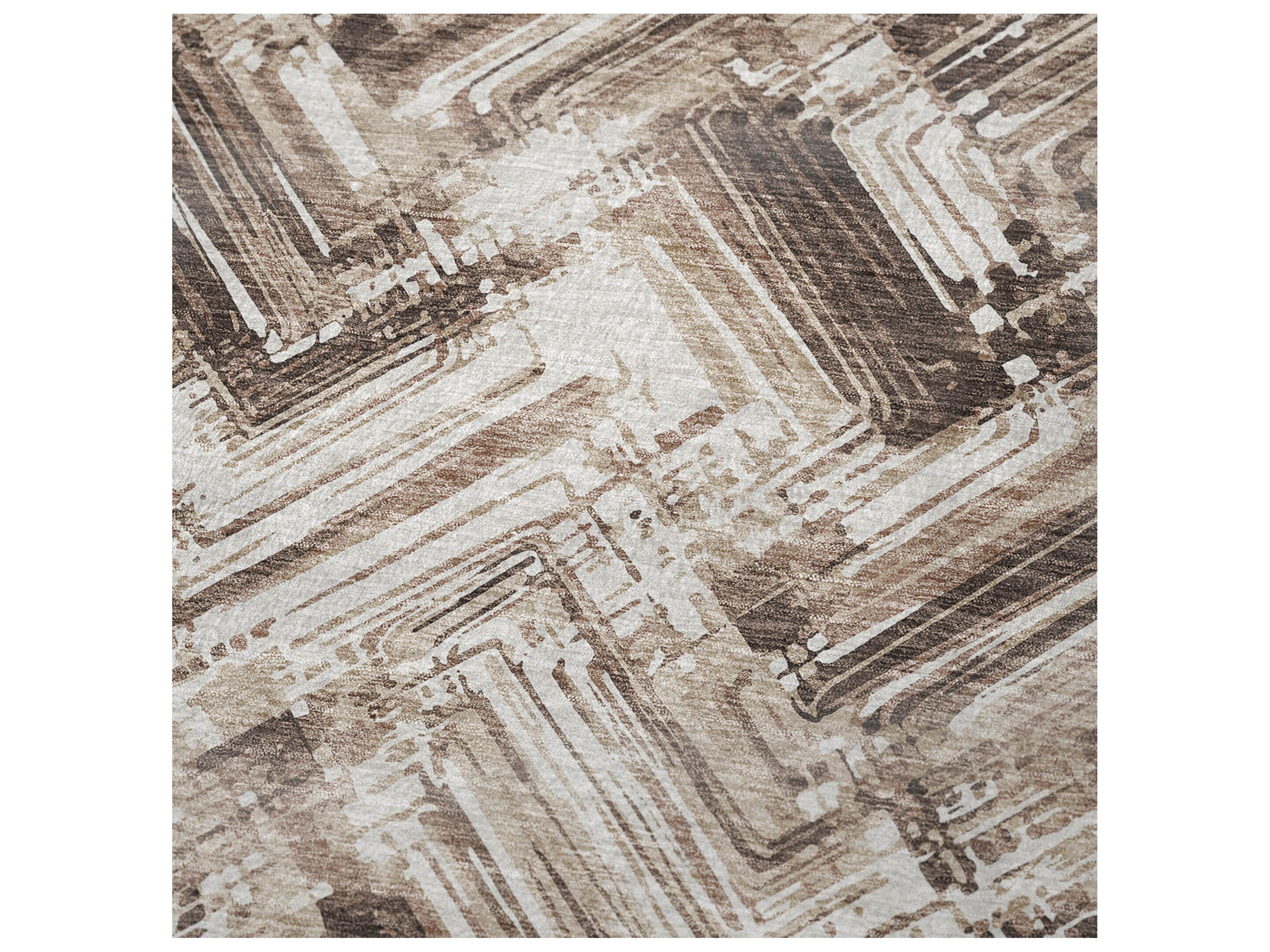 Dalyn Sherpa Brown Polyester Throw