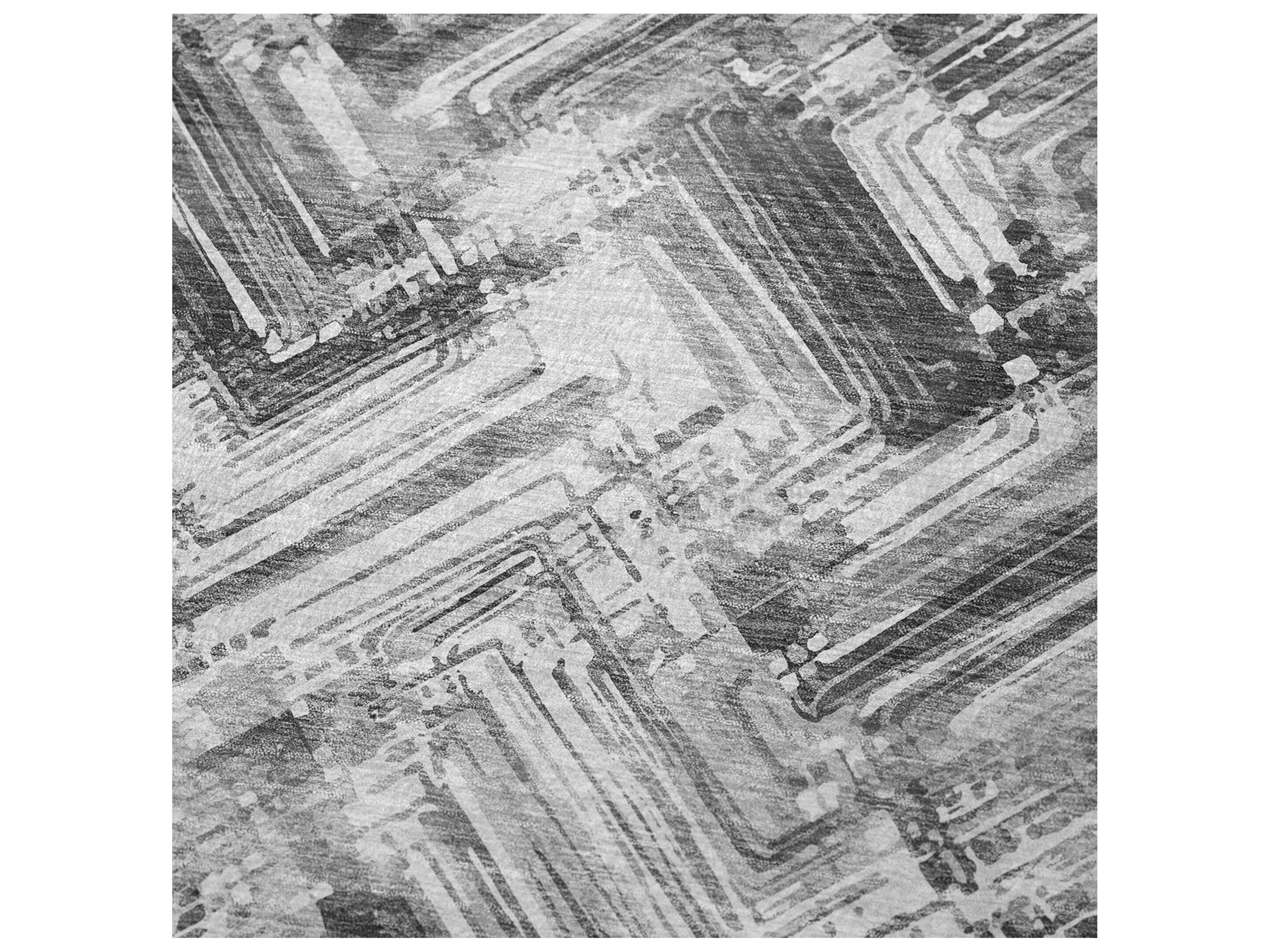 Dalyn Sherpa Gray Polyester Throw