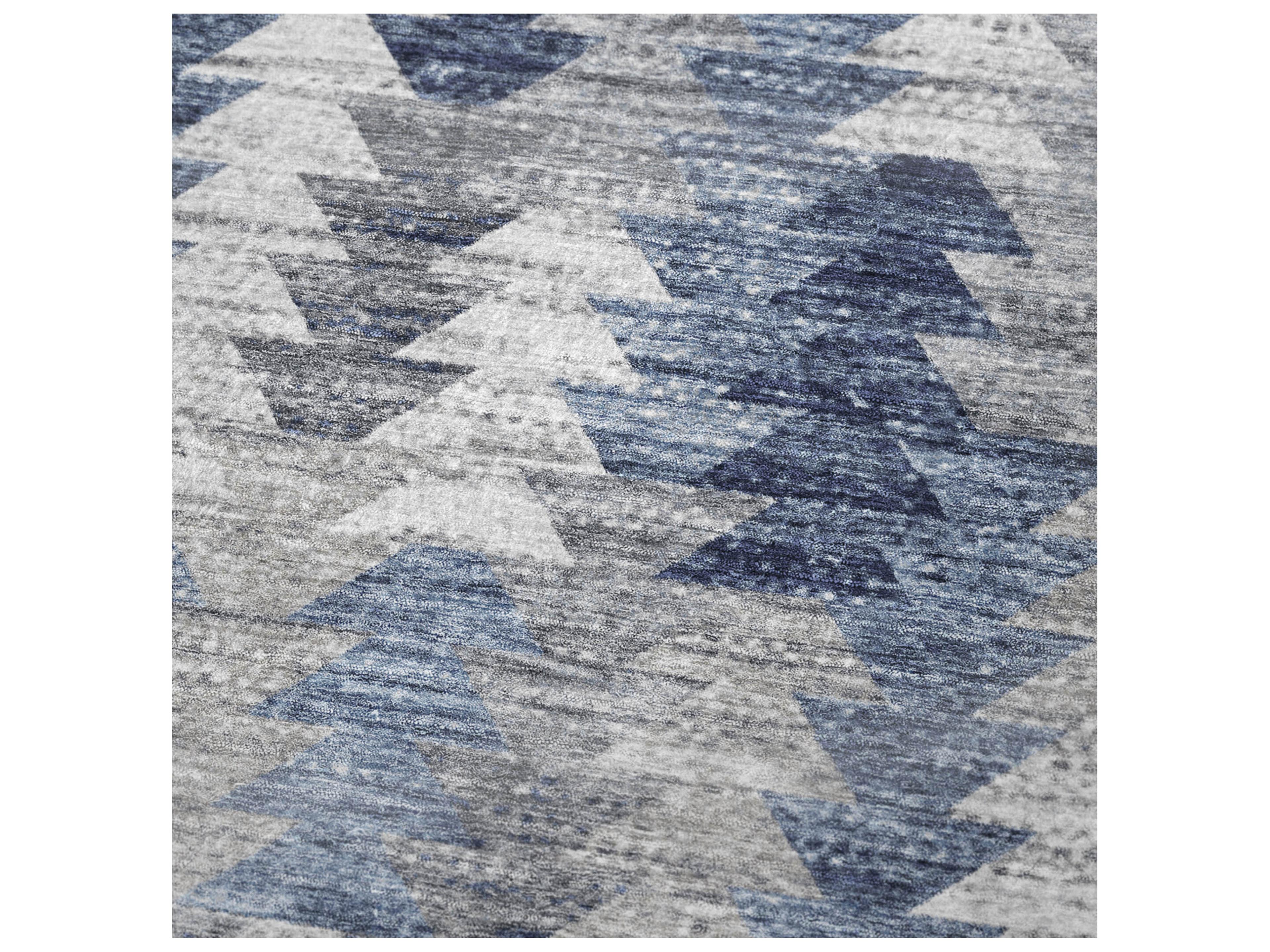 Dalyn Sherpa Blue Polyester Throw