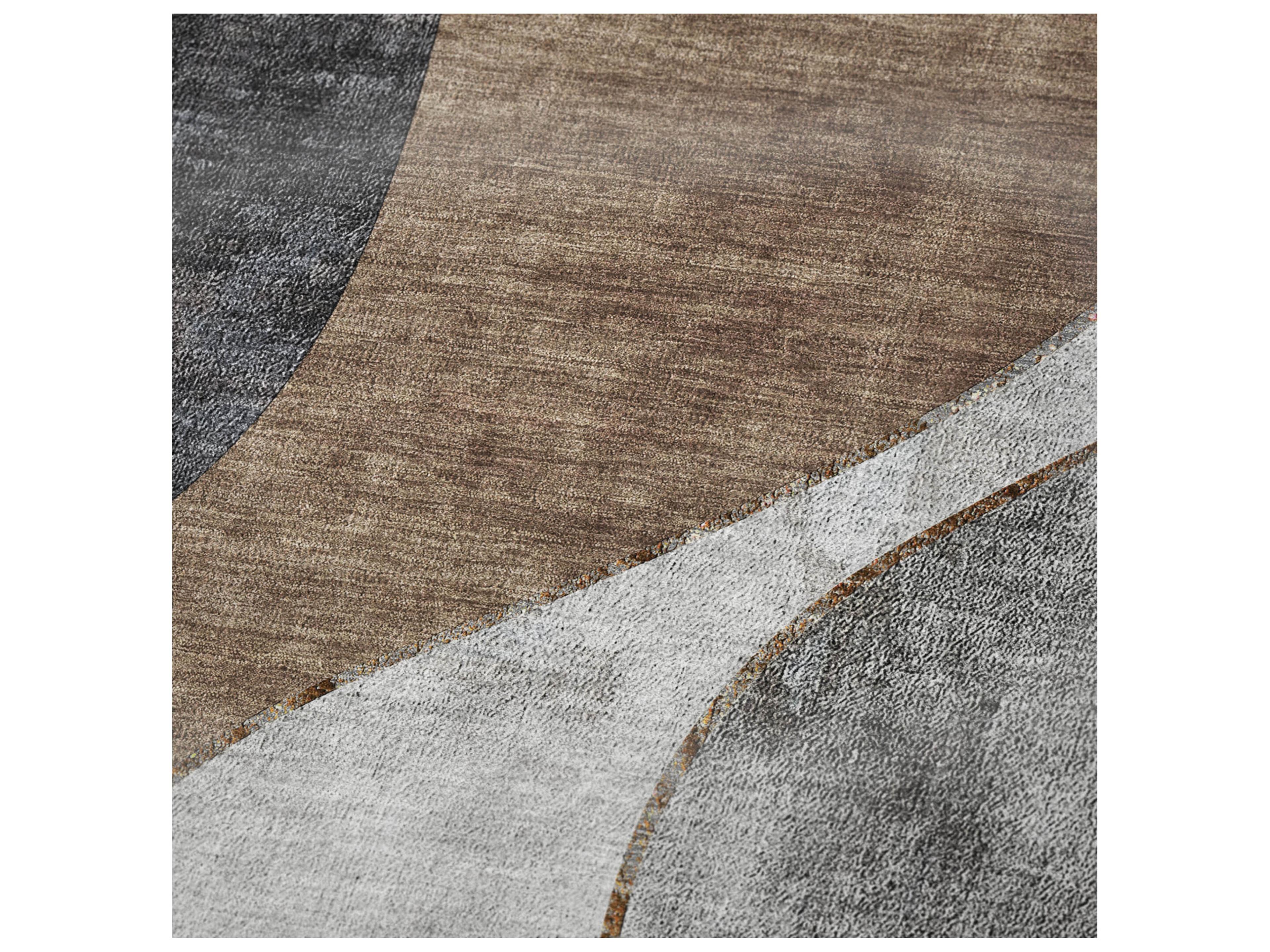 Dalyn Sherpa Gray Polyester Throw