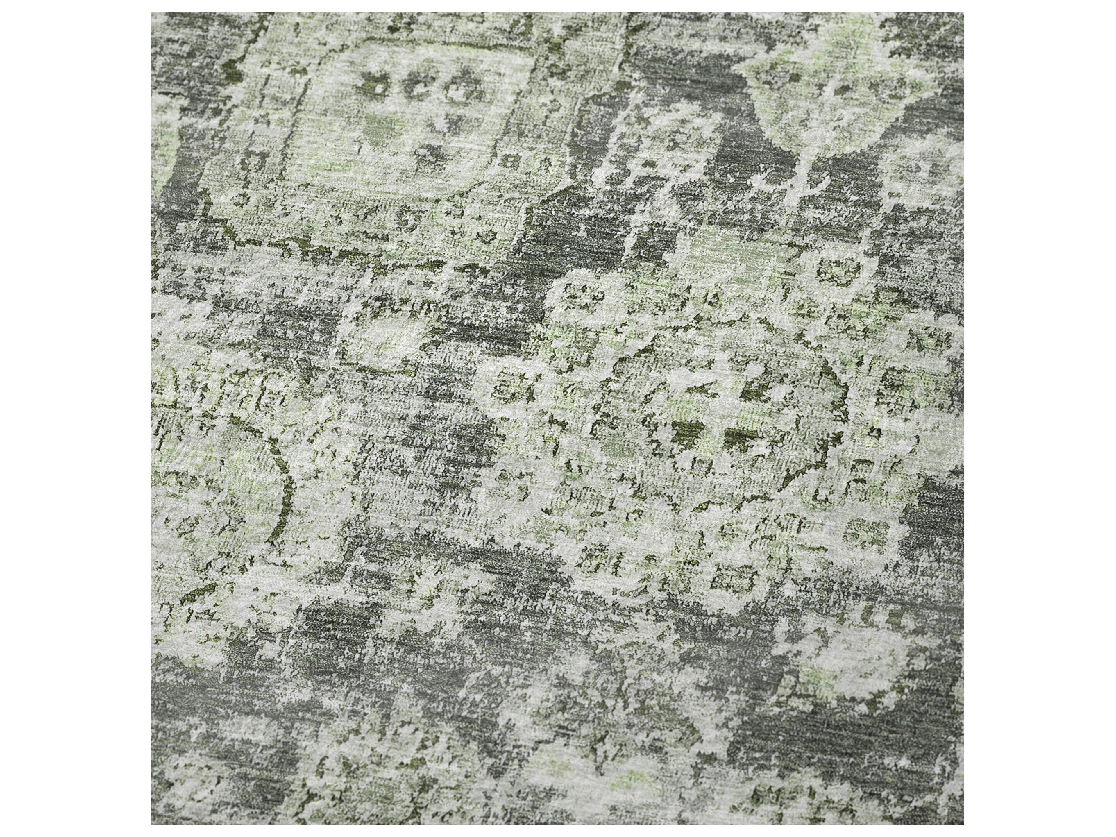 Dalyn Sherpa Green Polyester Throw