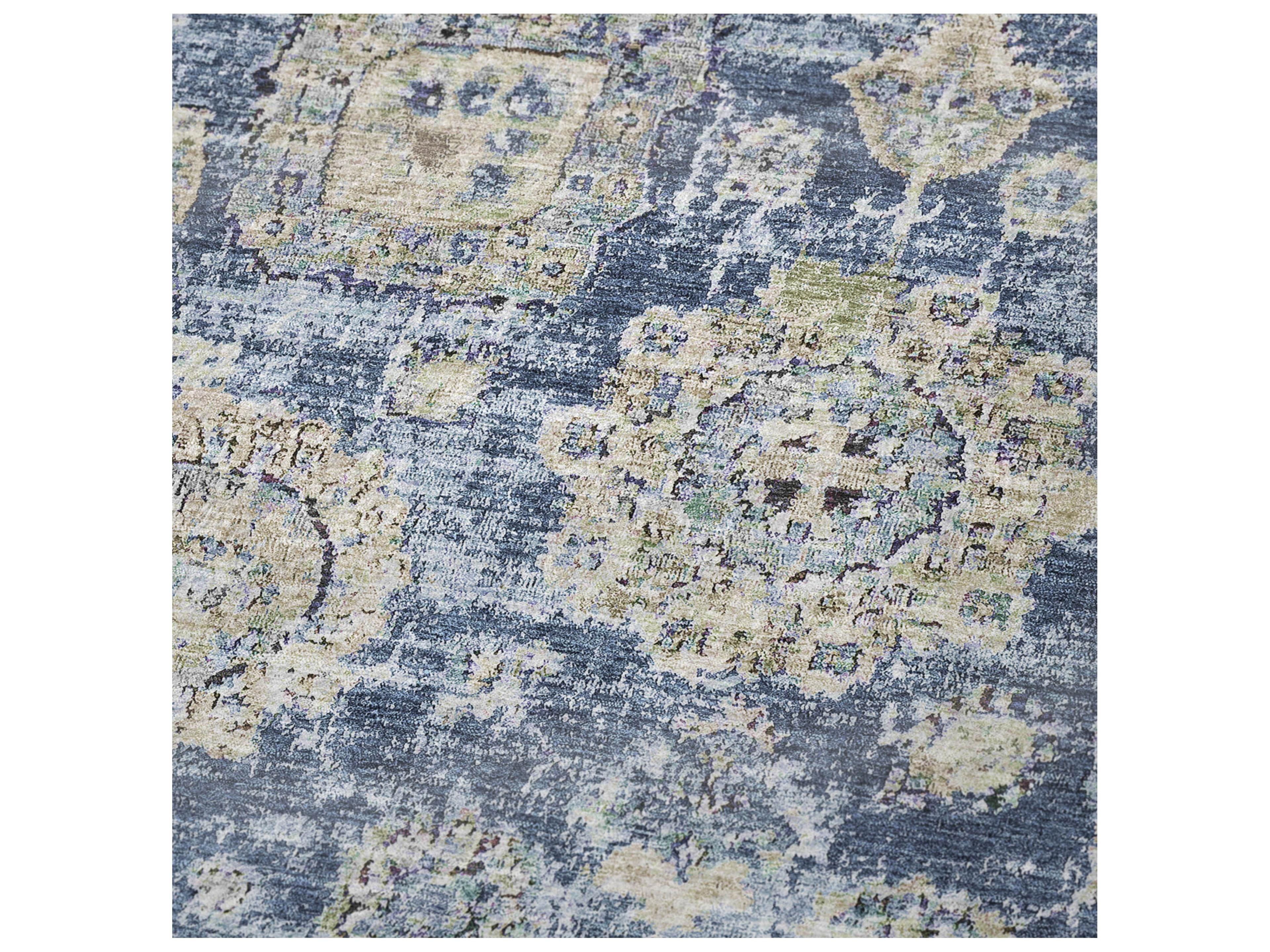 Dalyn Sherpa Blue Polyester Throw