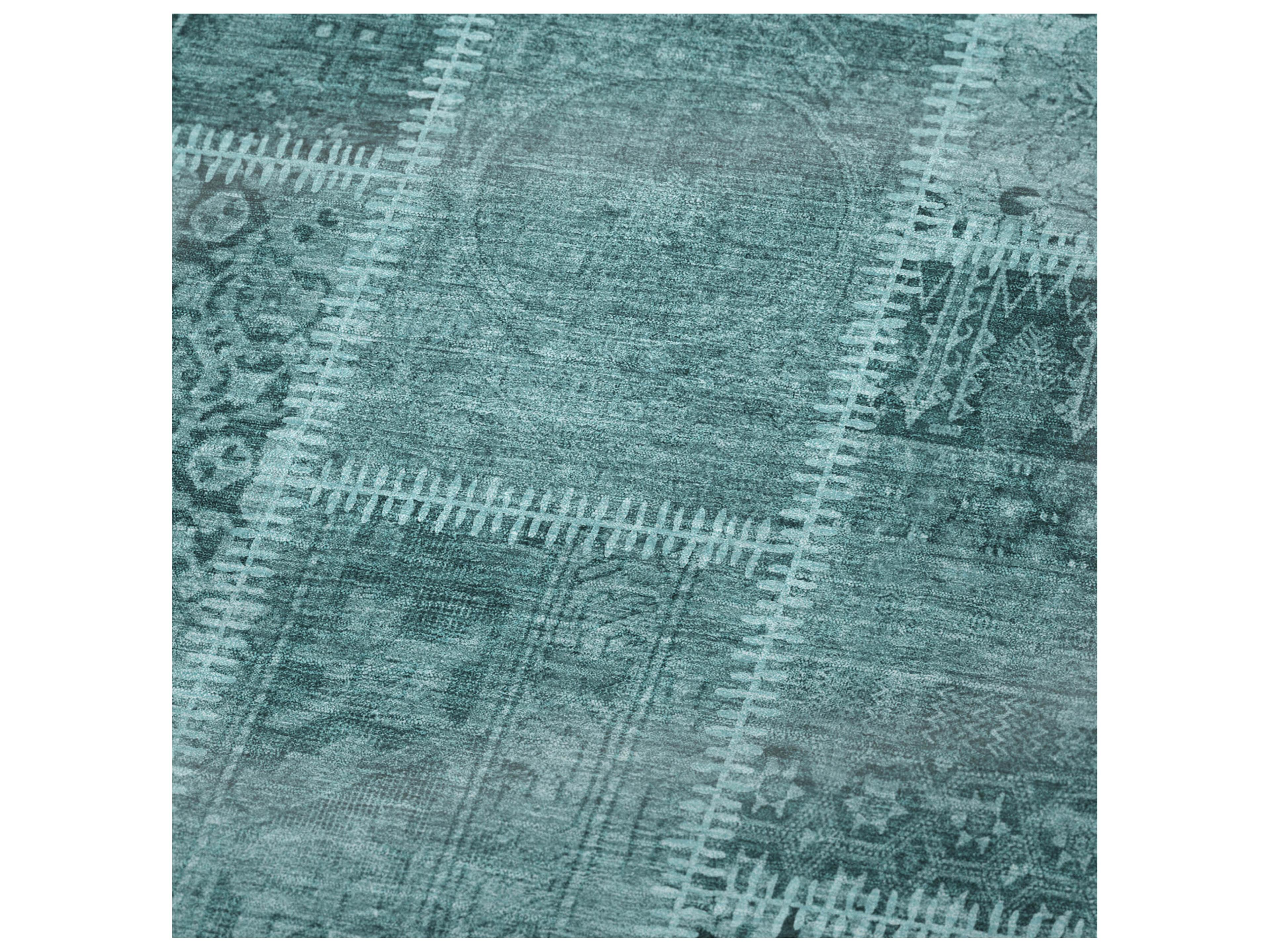 Dalyn Sherpa Teal Polyester Throw