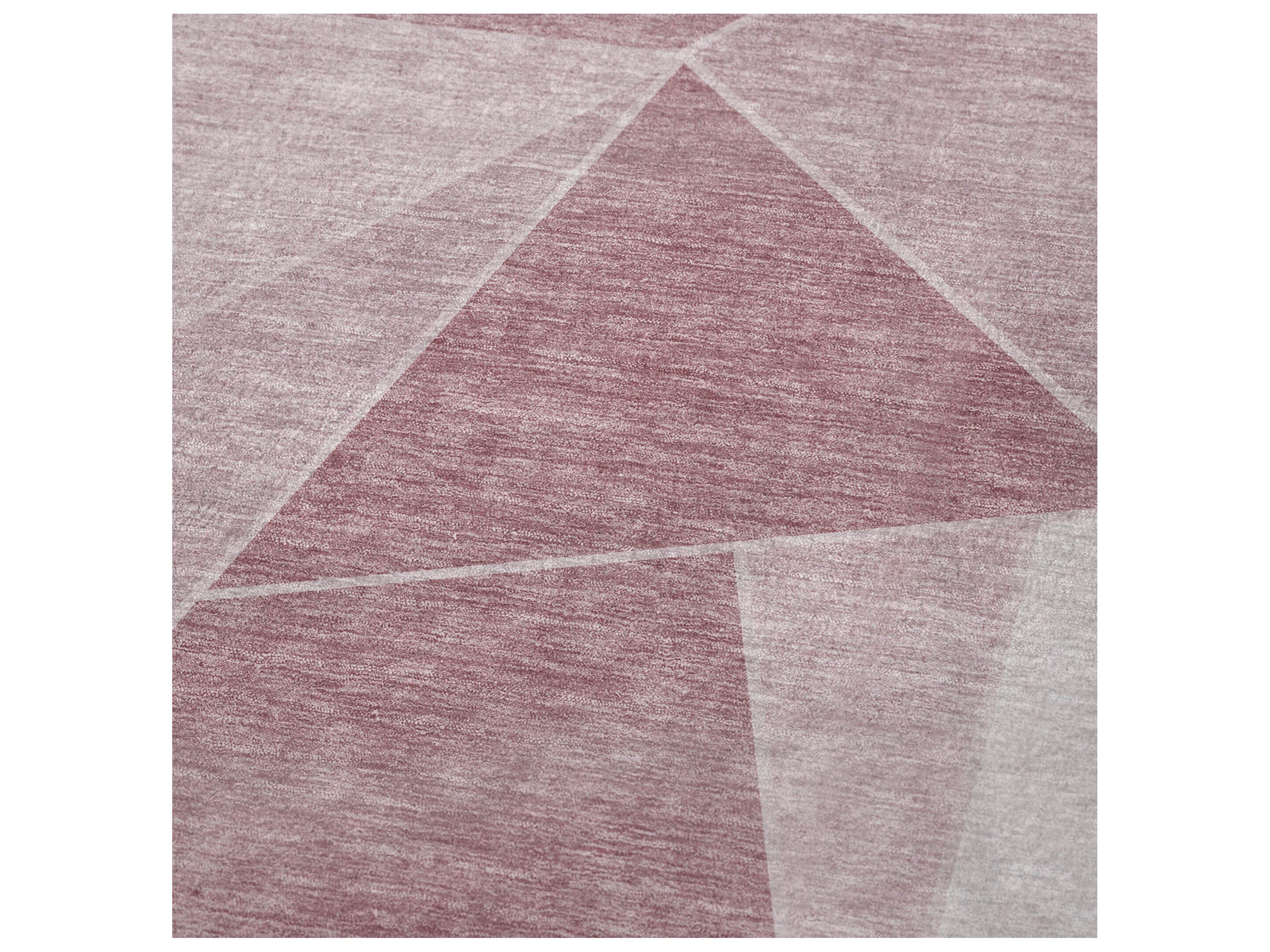 Dalyn Sherpa Pink Polyester Throw