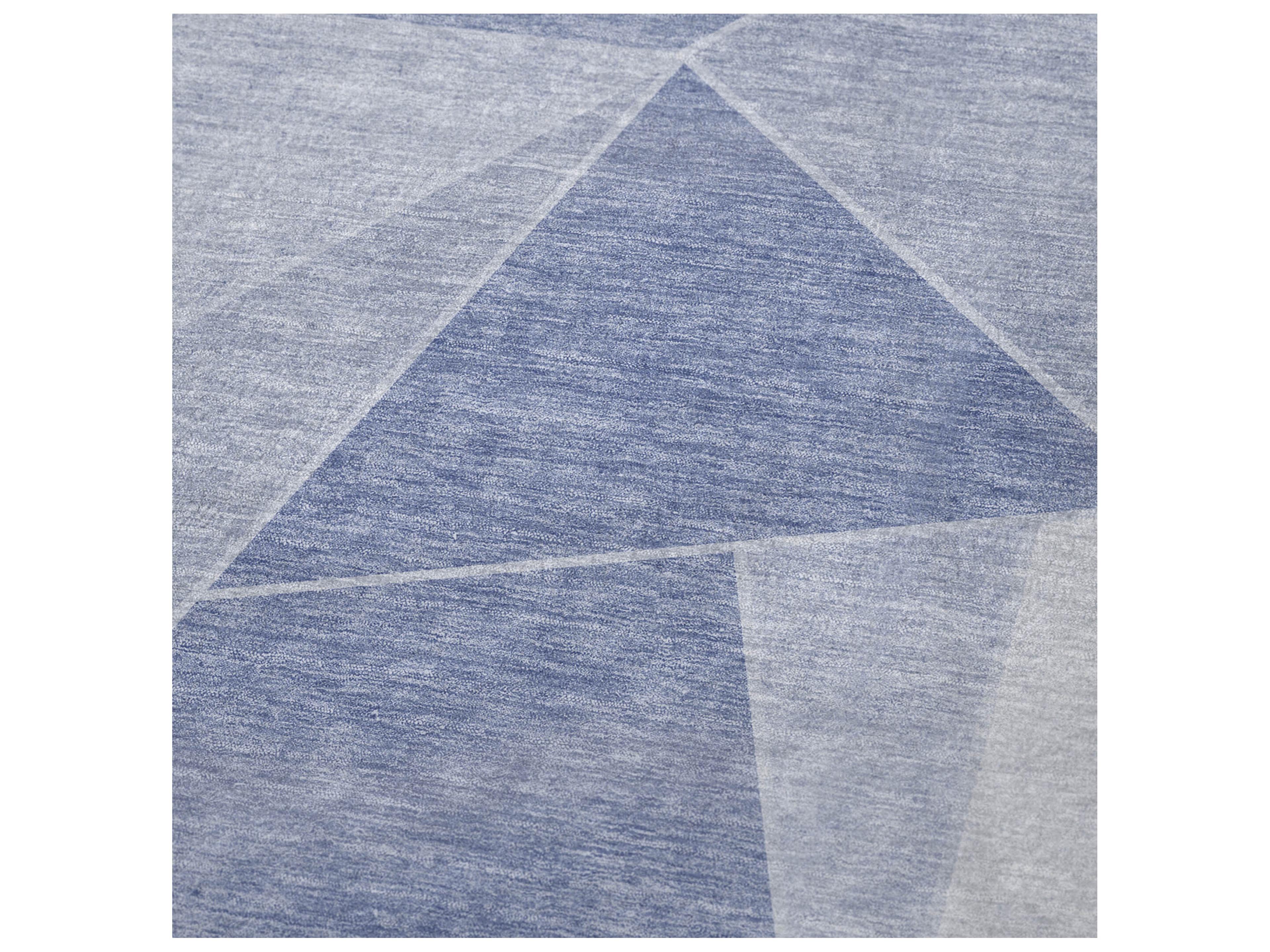 Dalyn Sherpa Blue Polyester Throw