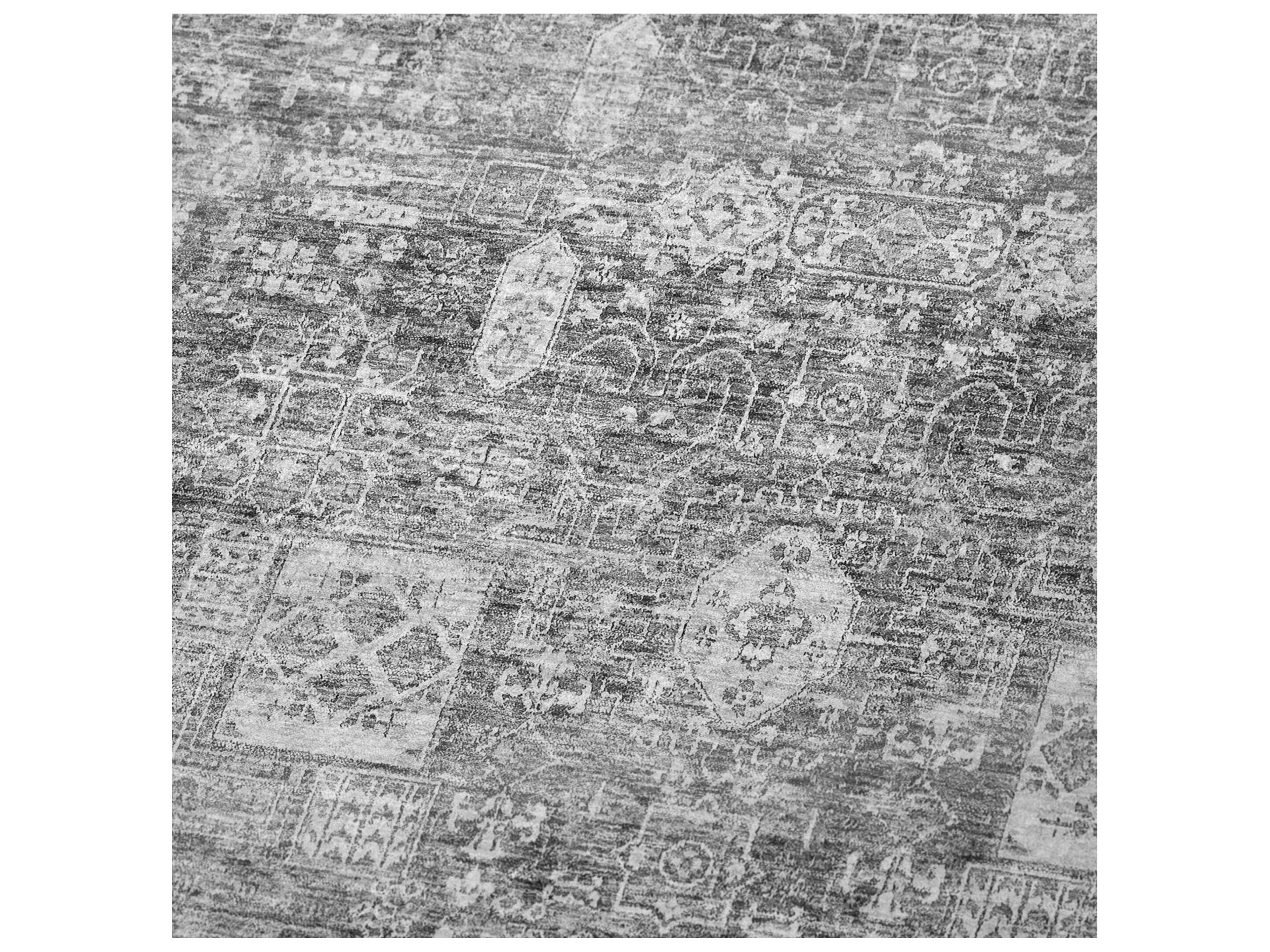 Dalyn Sherpa Gray Polyester Throw