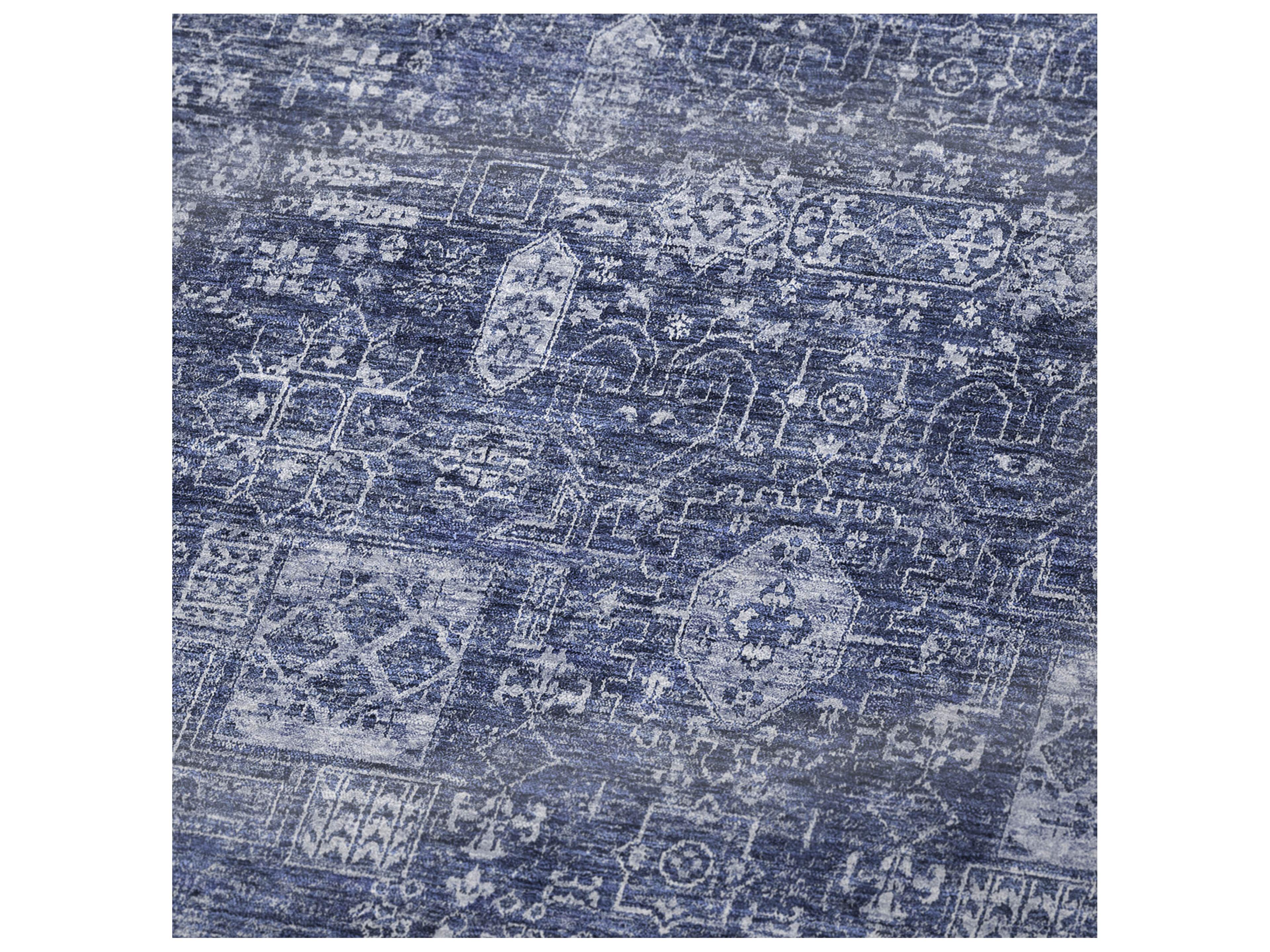 Dalyn Sherpa Blue Polyester Throw