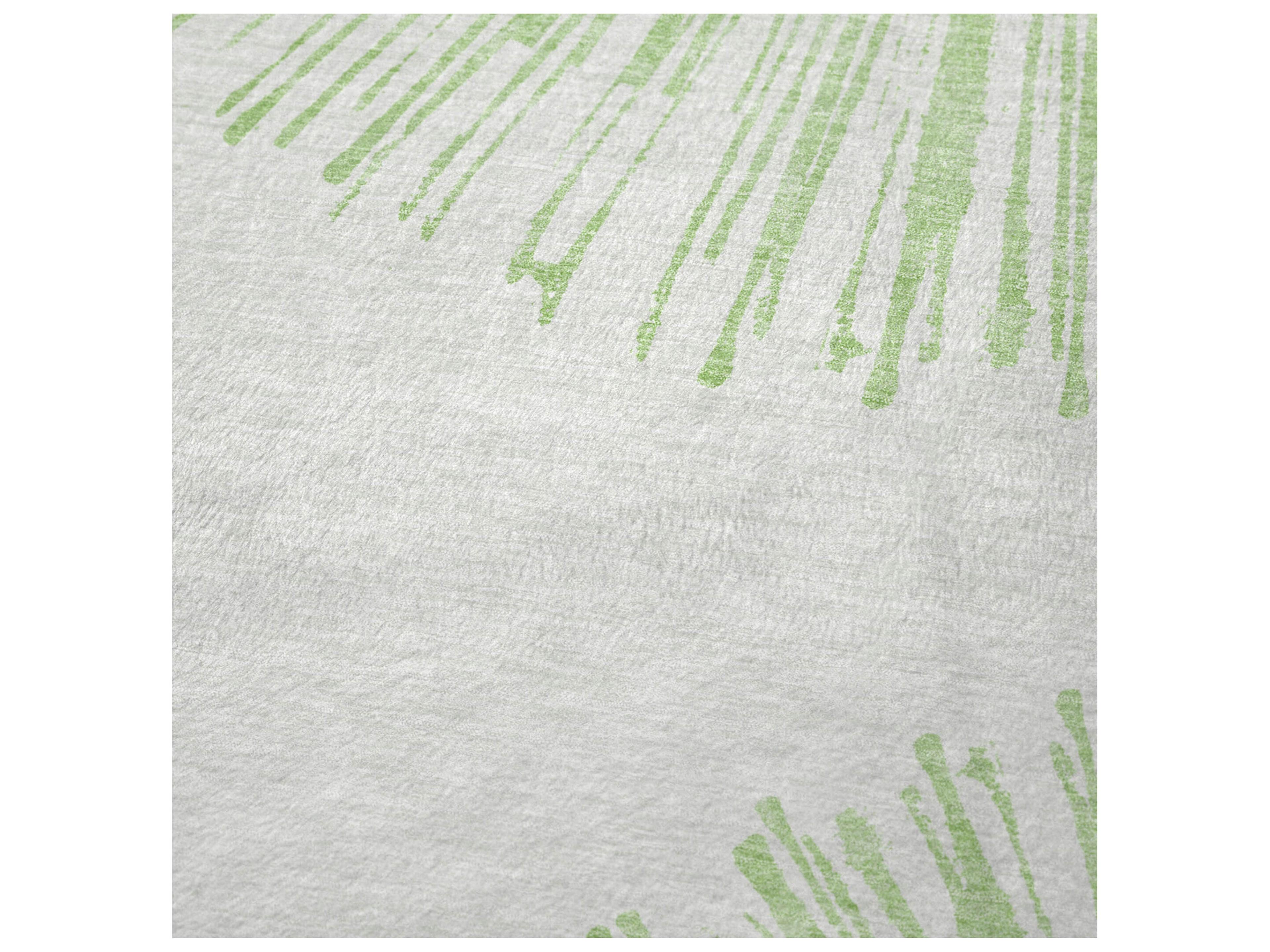 Dalyn Sherpa Green Polyester Throw