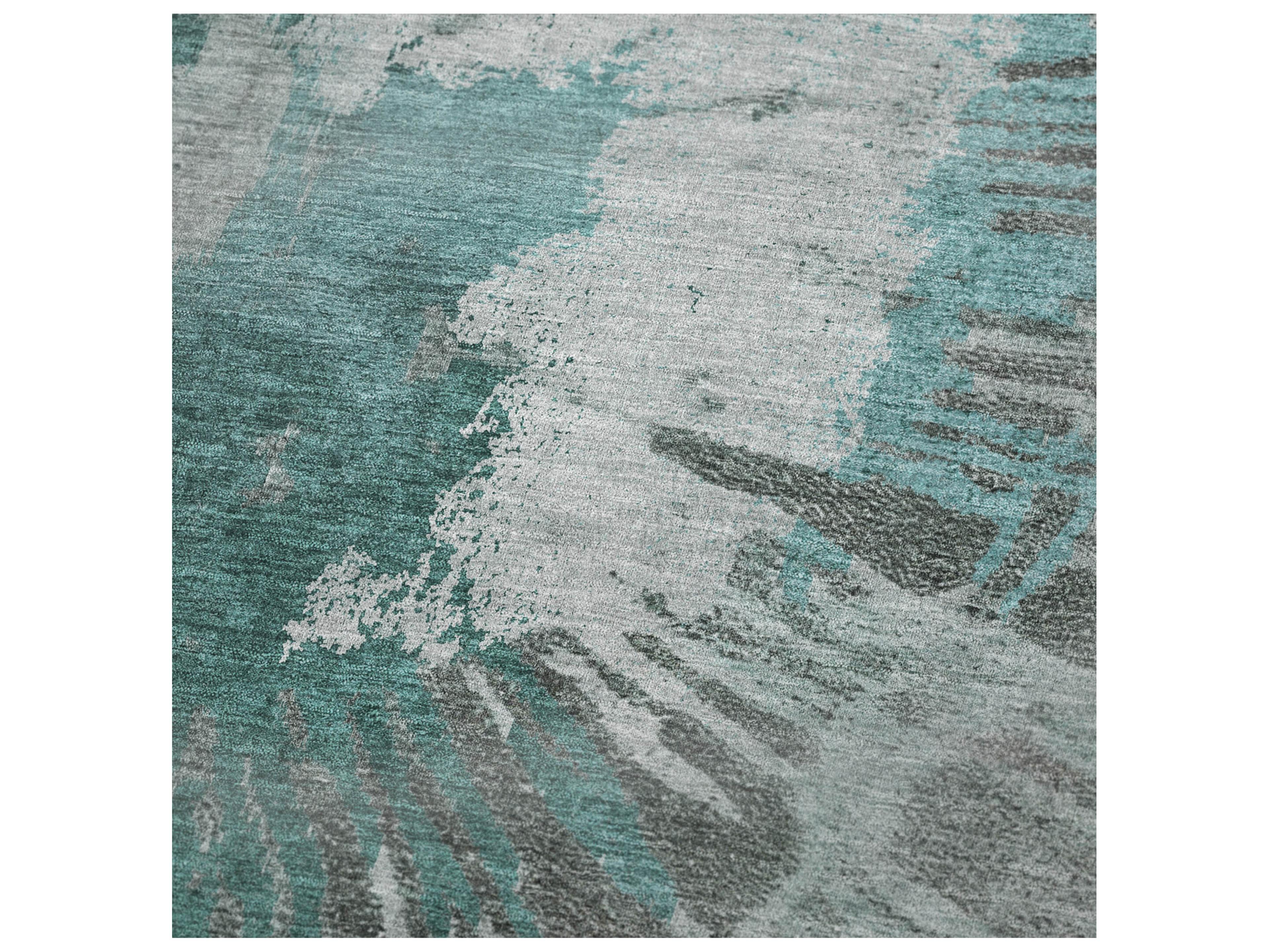 Dalyn Sherpa Teal Polyester Throw