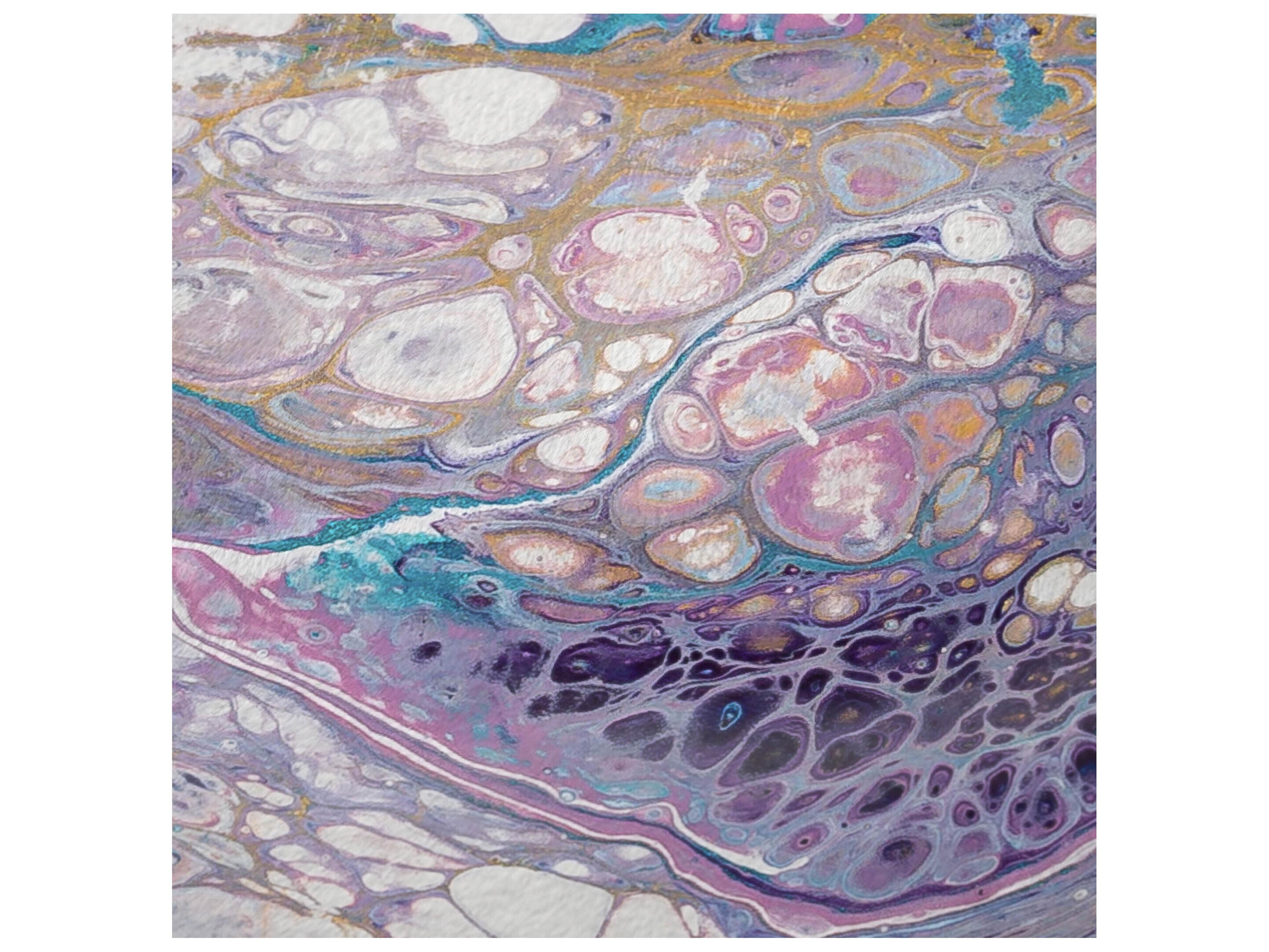 Dalyn Sherpa Purple Polyester Throw