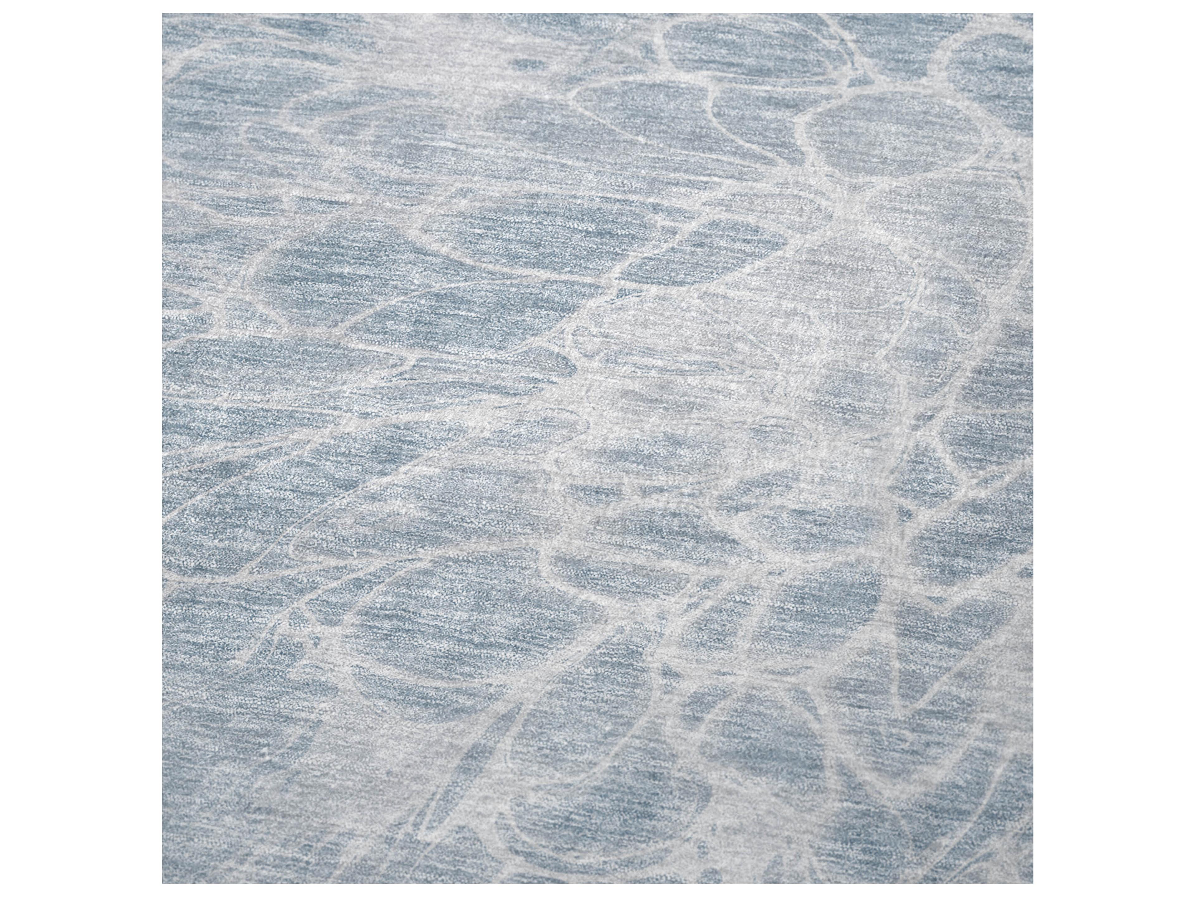 Dalyn Sherpa Blue Polyester Throw