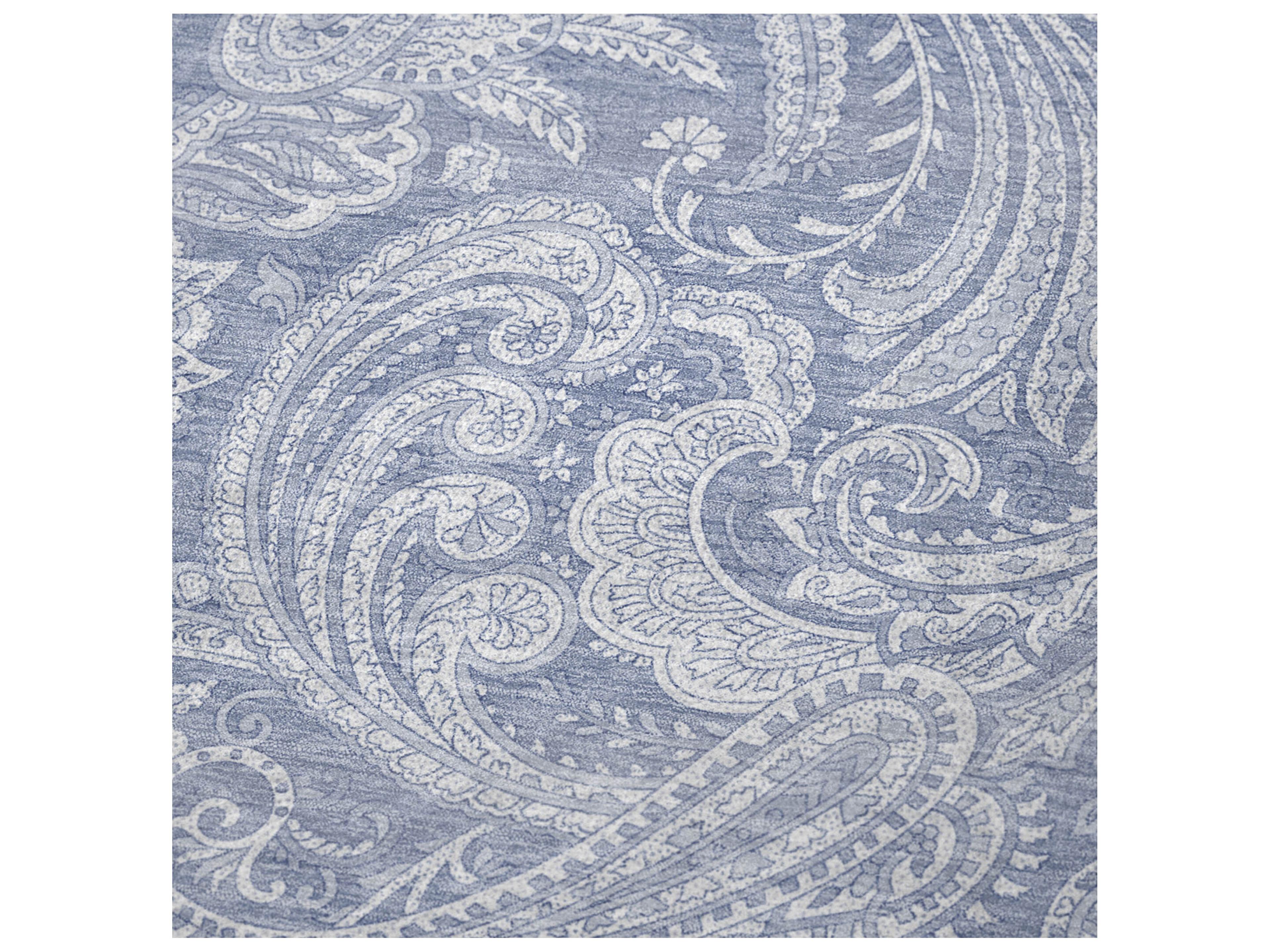 Dalyn Sherpa Blue Polyester Throw