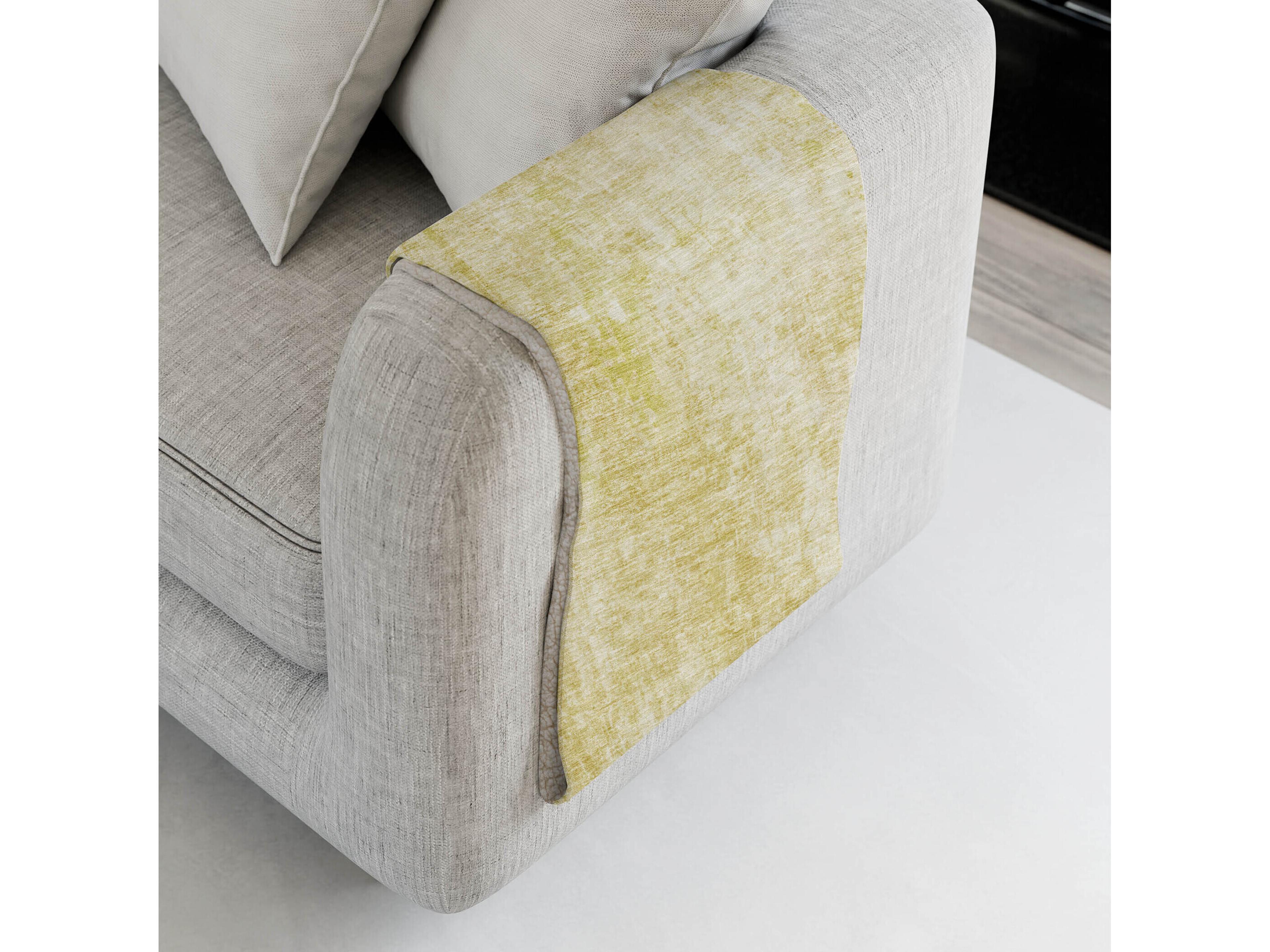 Dalyn Sherpa Gold Polyester Throw