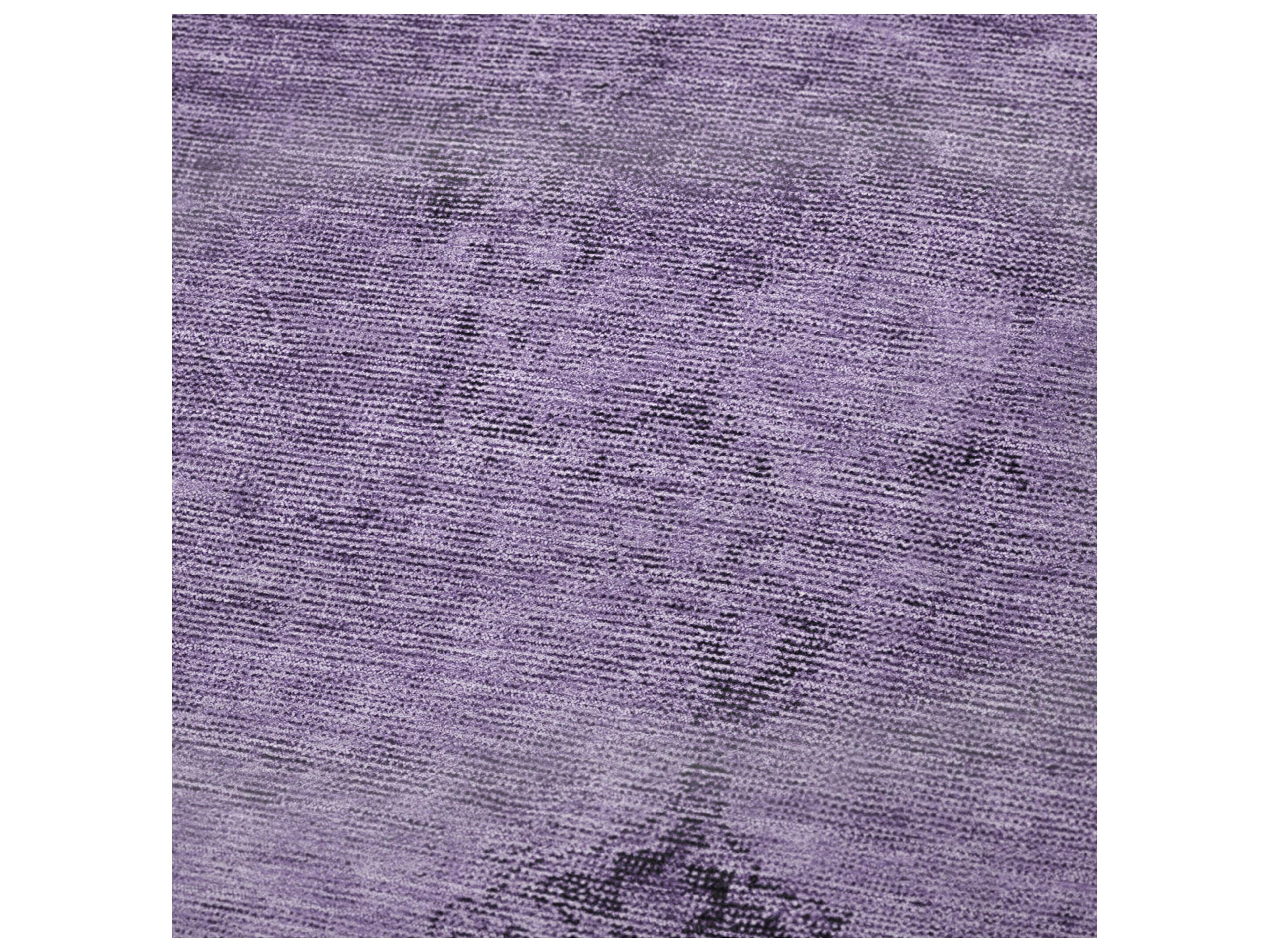 Dalyn Sherpa Purple Polyester Throw