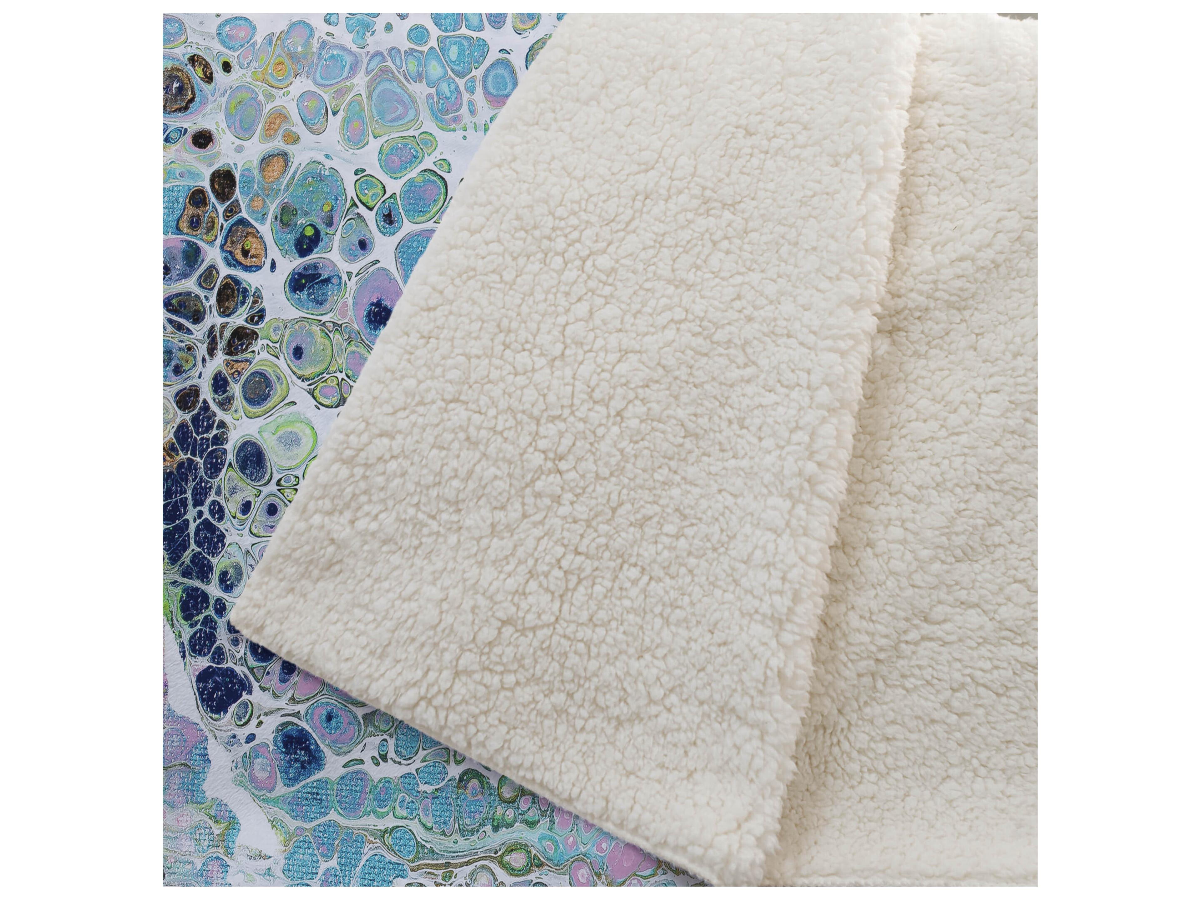 Dalyn Sherpa Multi Polyester Throw