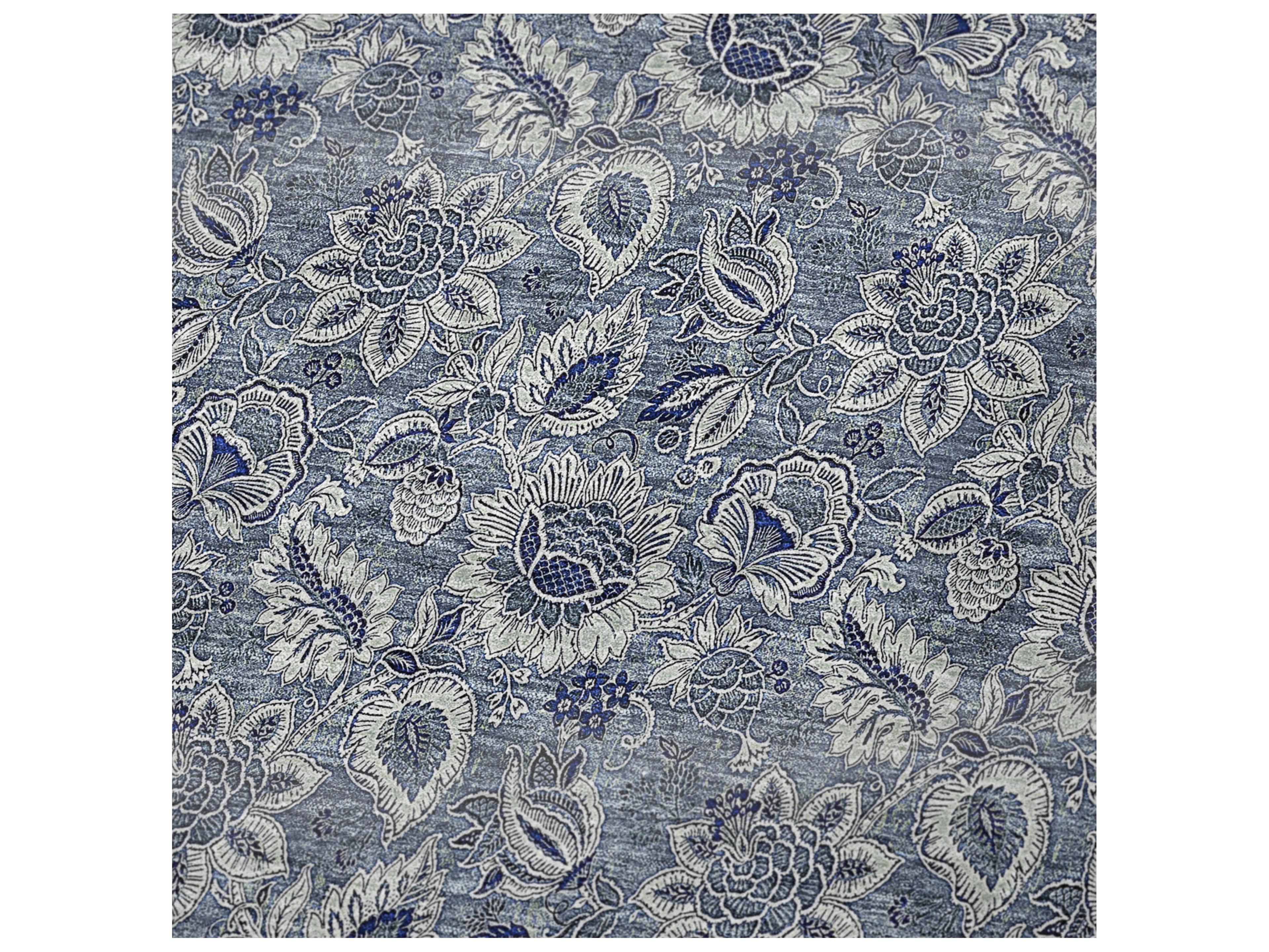 Dalyn Sherpa Blue Polyester Throw