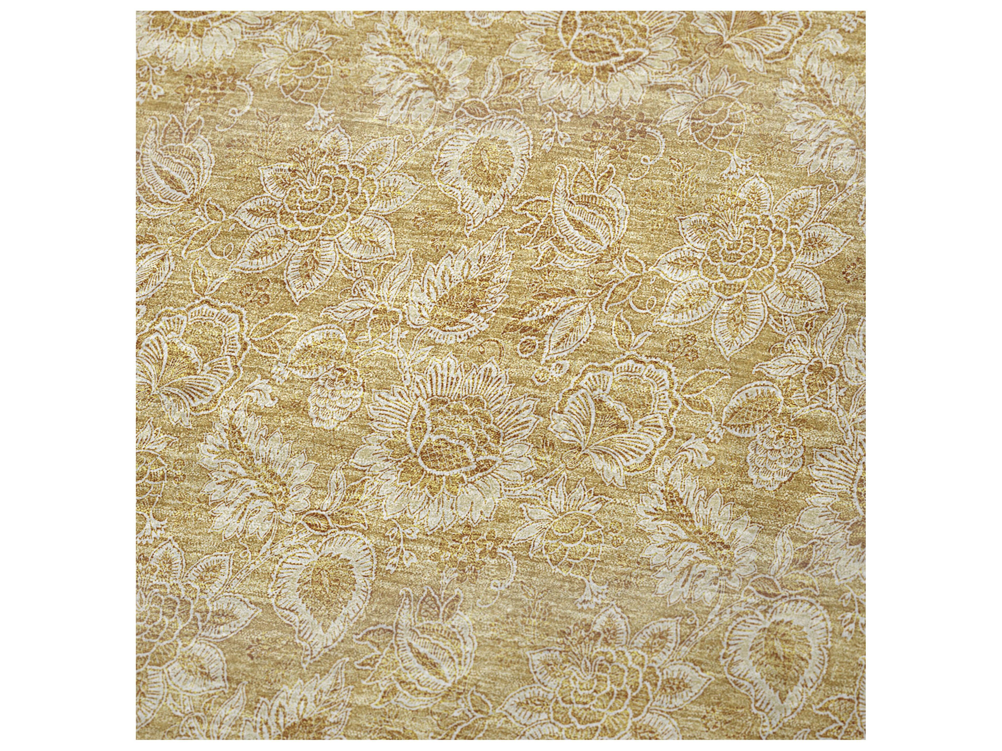 Dalyn Sherpa Gold Polyester Throw