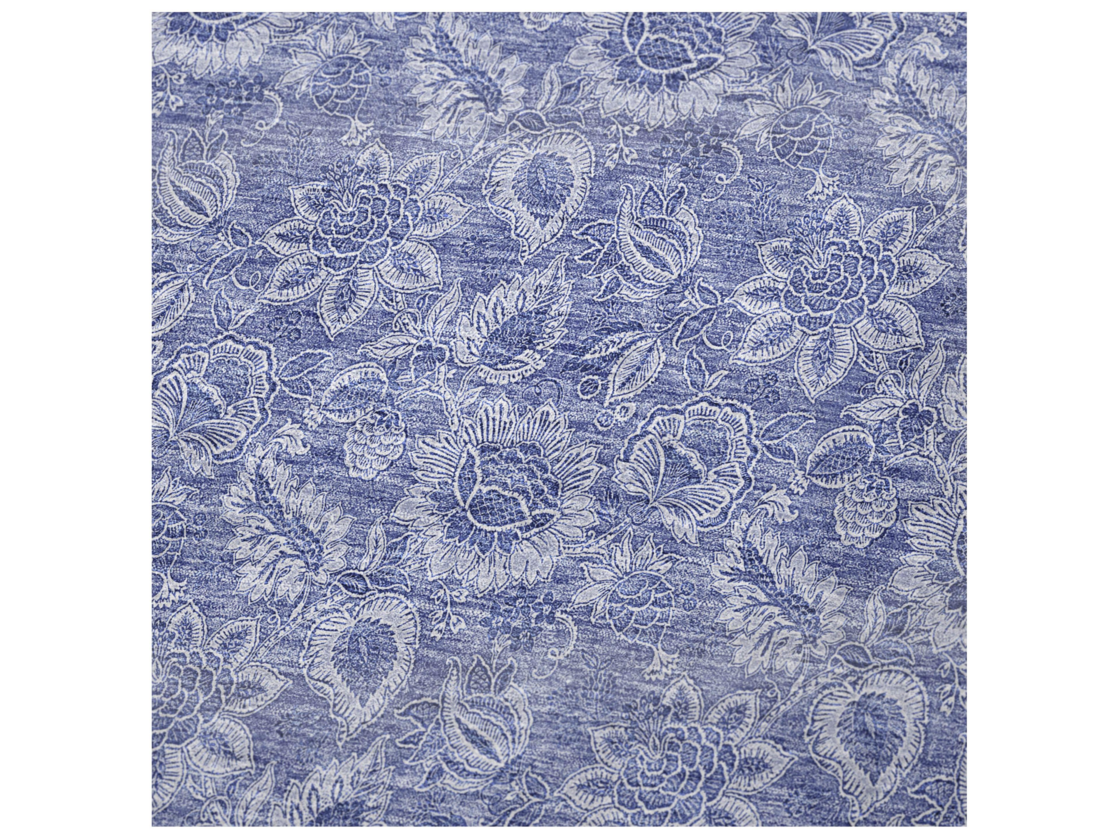 Dalyn Sherpa Blue Polyester Throw