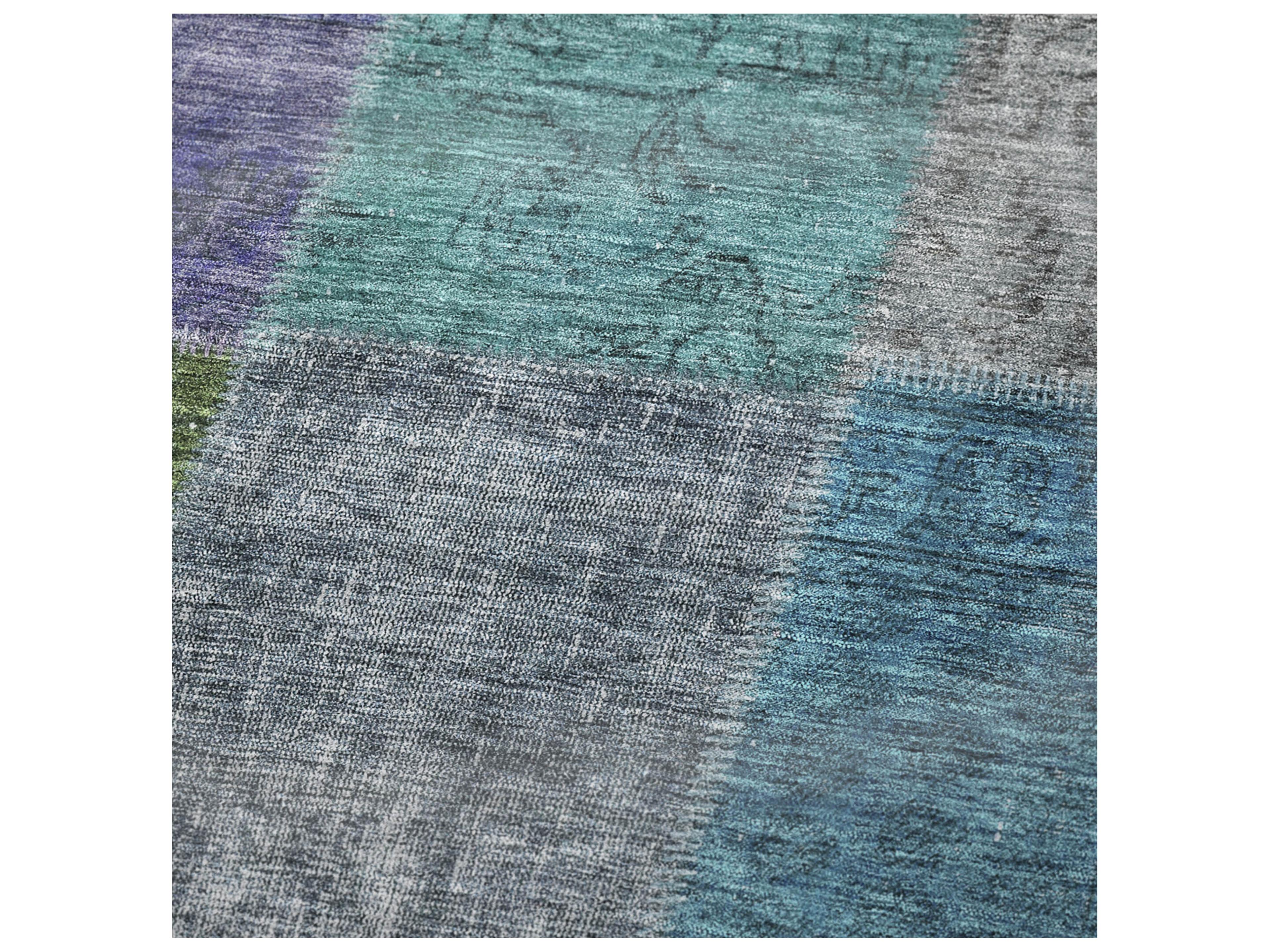 Dalyn Sherpa Green Polyester Throw