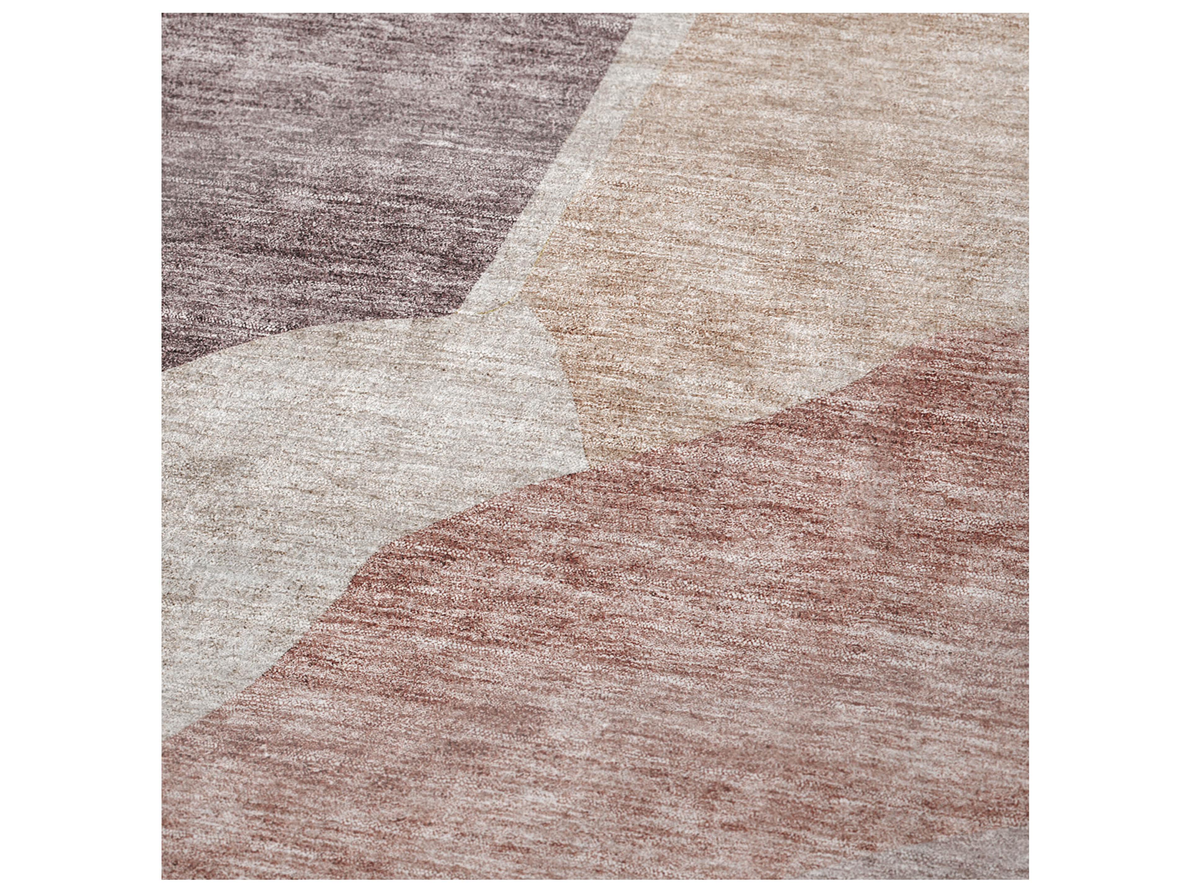 Dalyn Sherpa Pink Polyester Throw