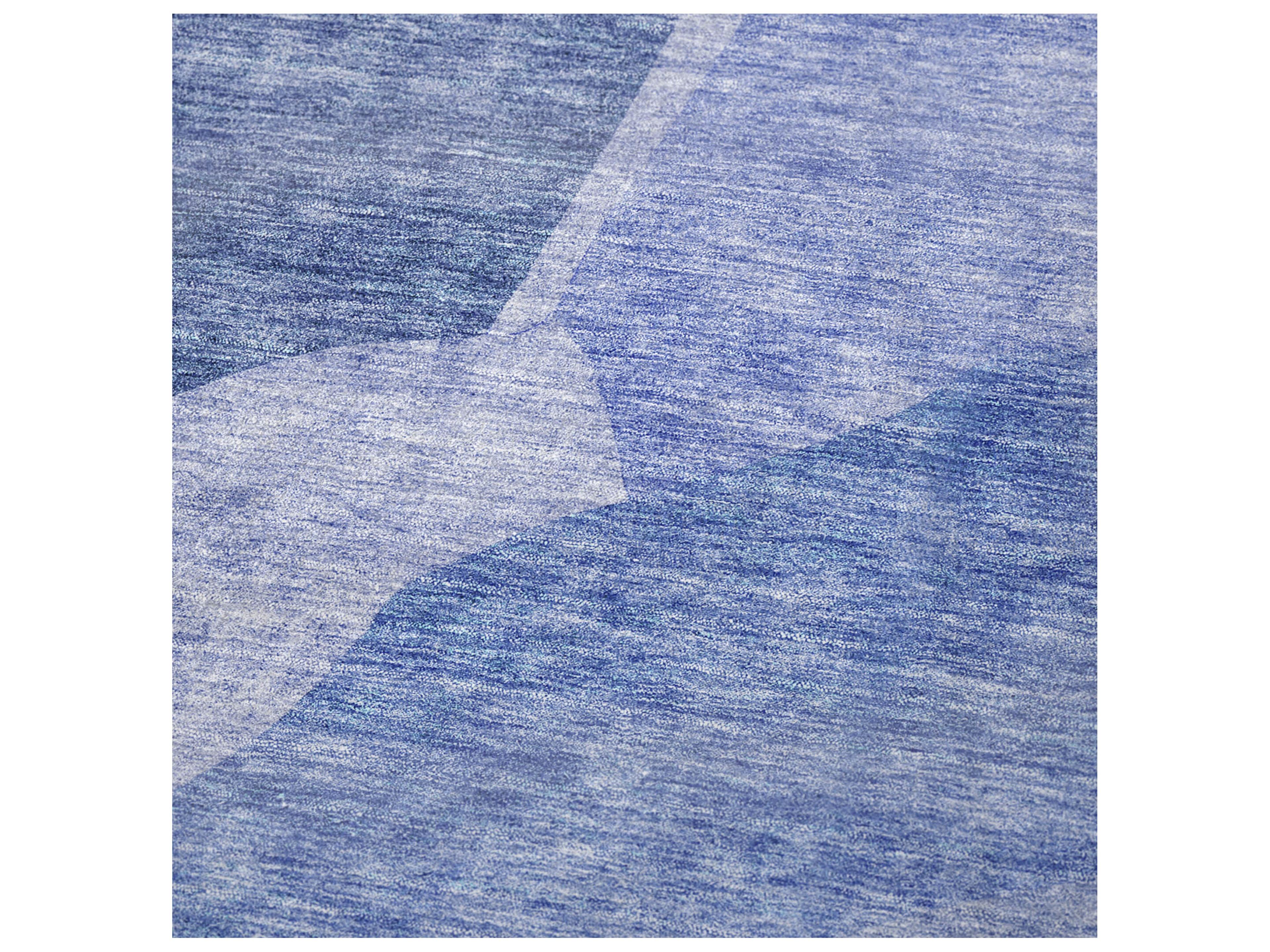 Dalyn Sherpa Blue Polyester Throw