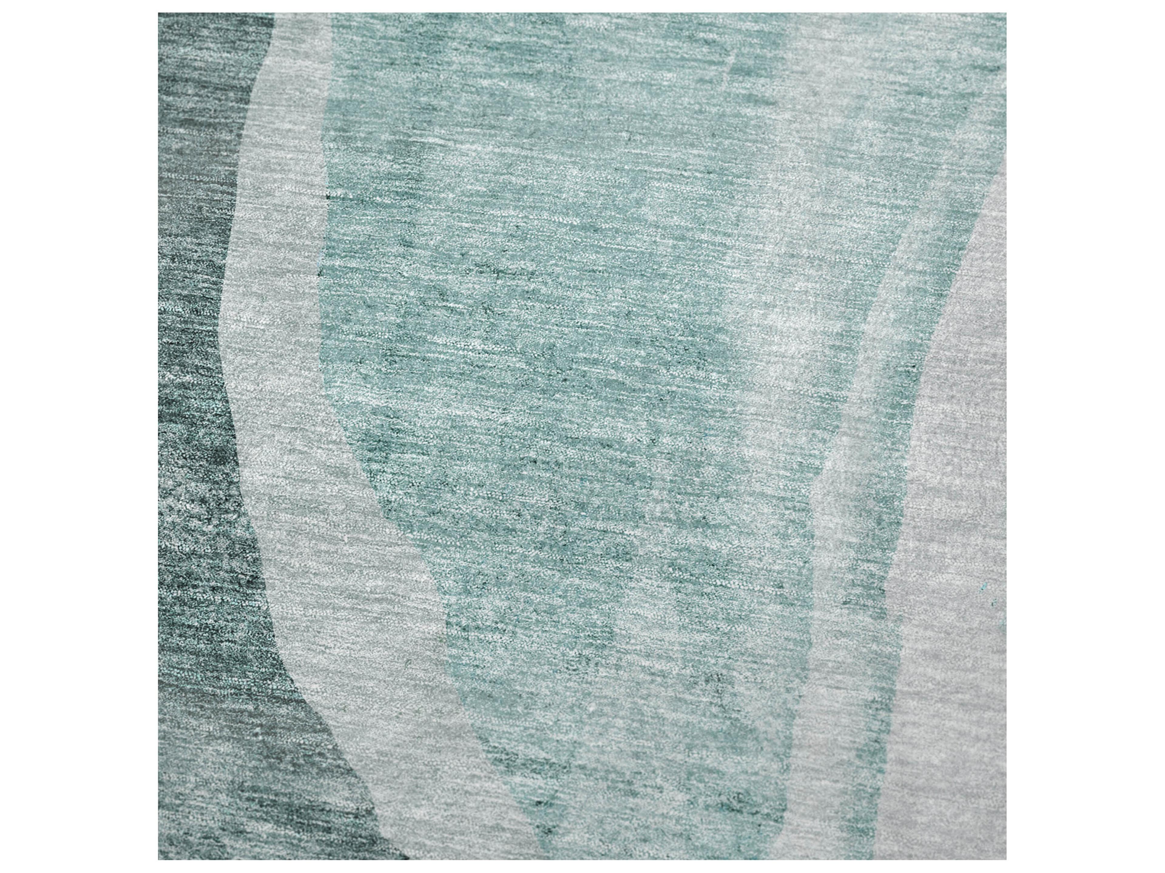 Dalyn Sherpa Teal Polyester Throw