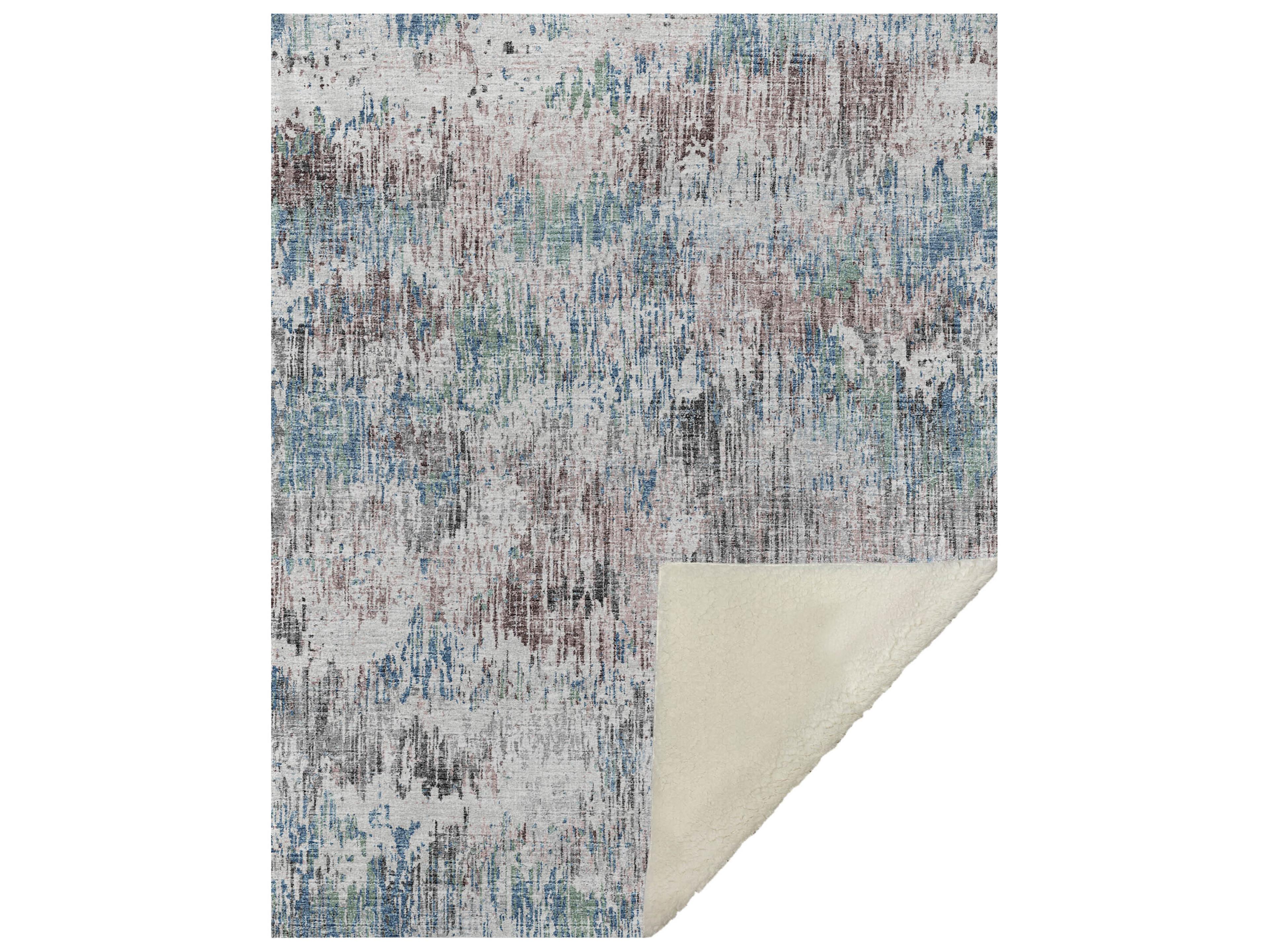 Sherpa Multi Polyester Throw