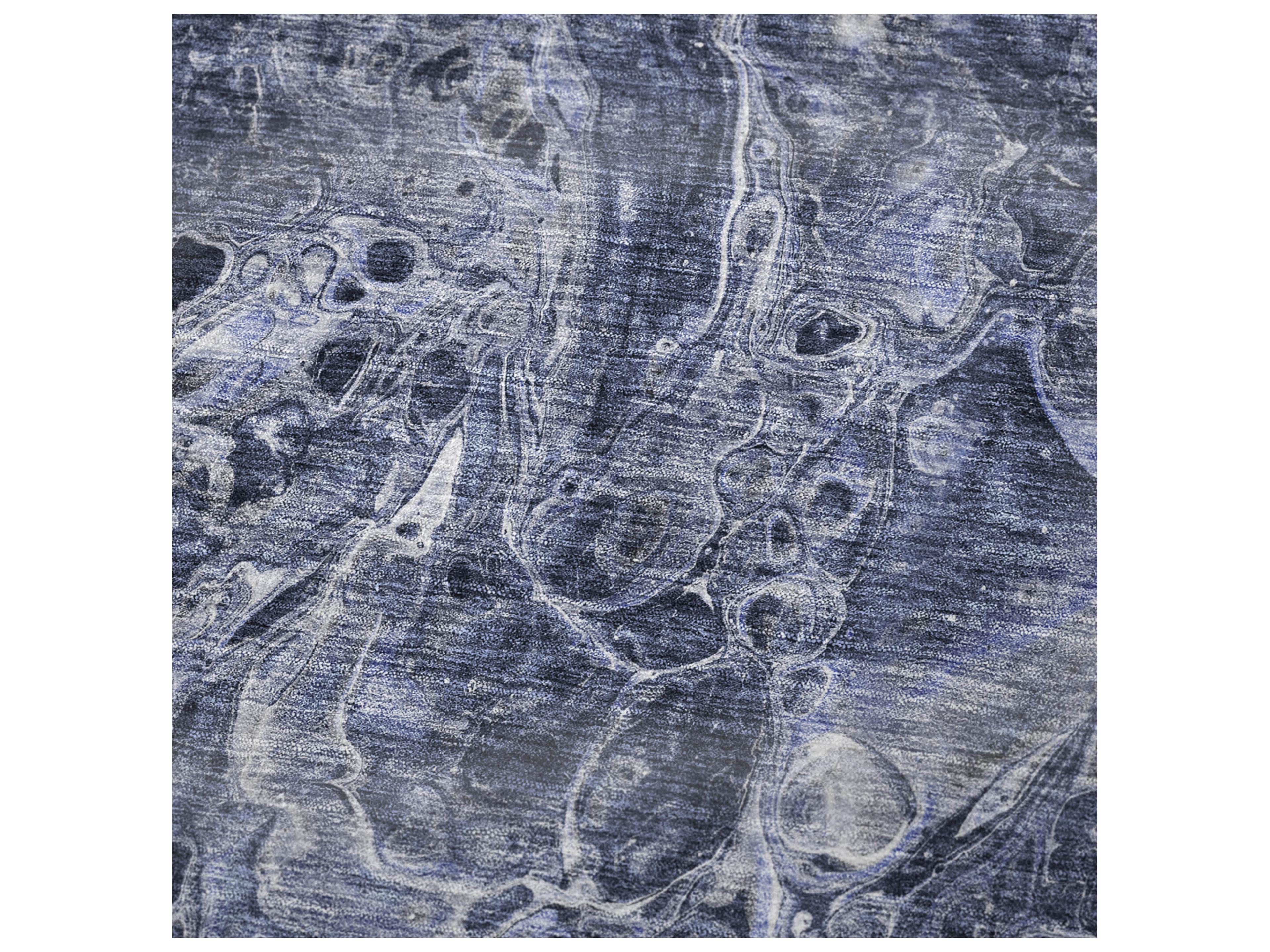 Dalyn Sherpa Blue Polyester Throw