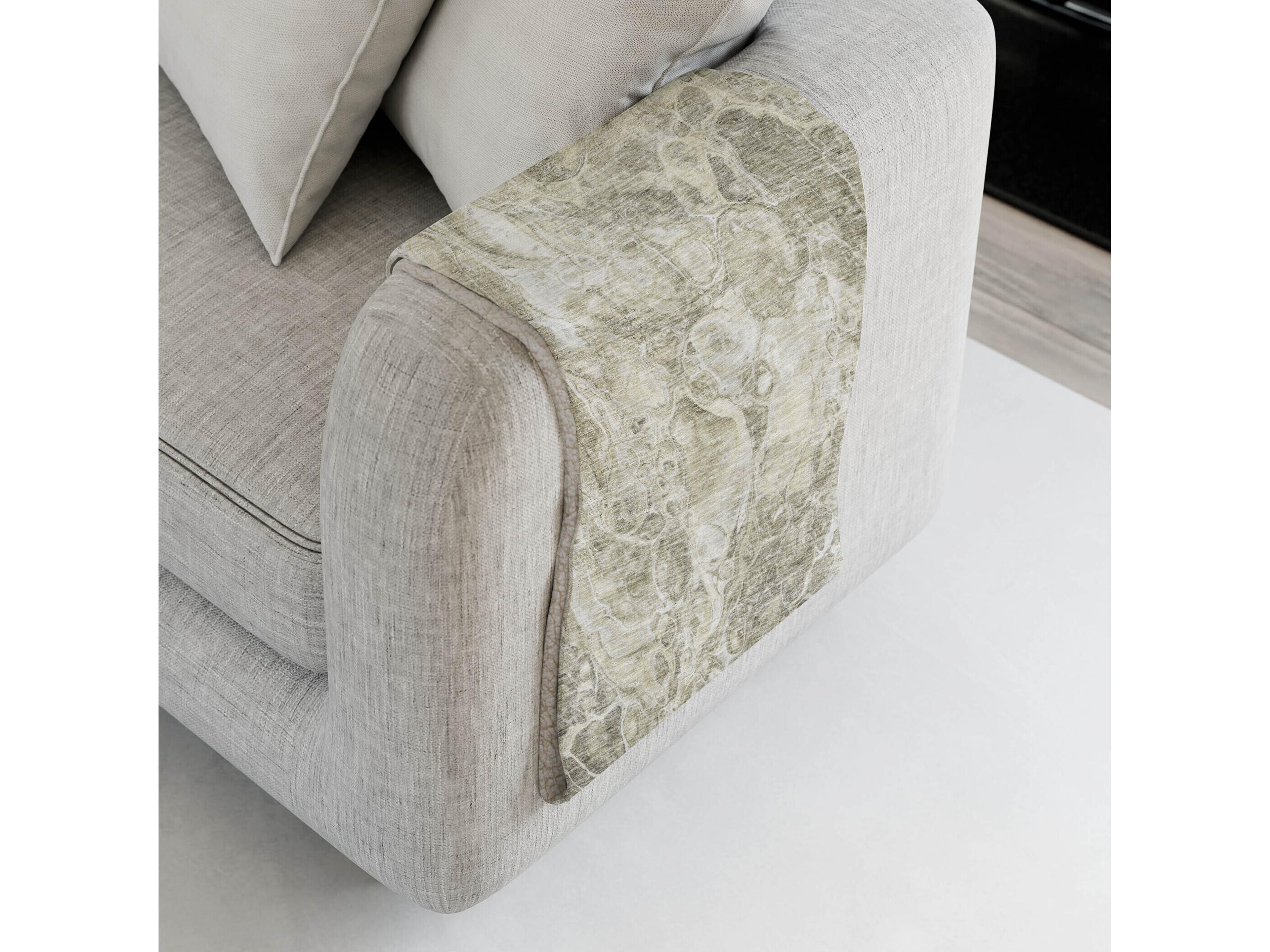 Dalyn Sherpa Brown Polyester Throw