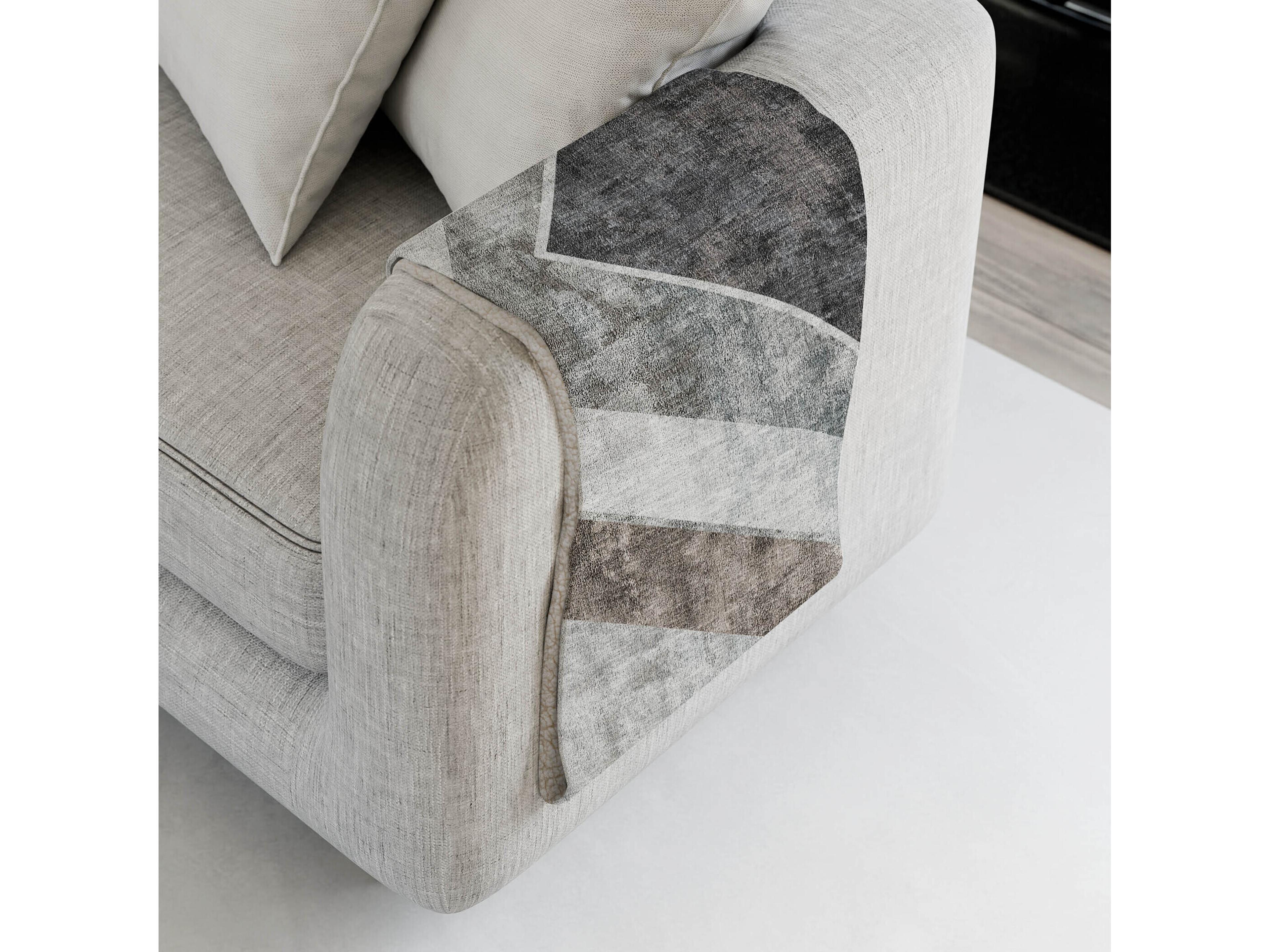 Dalyn Sherpa Gray Polyester Throw