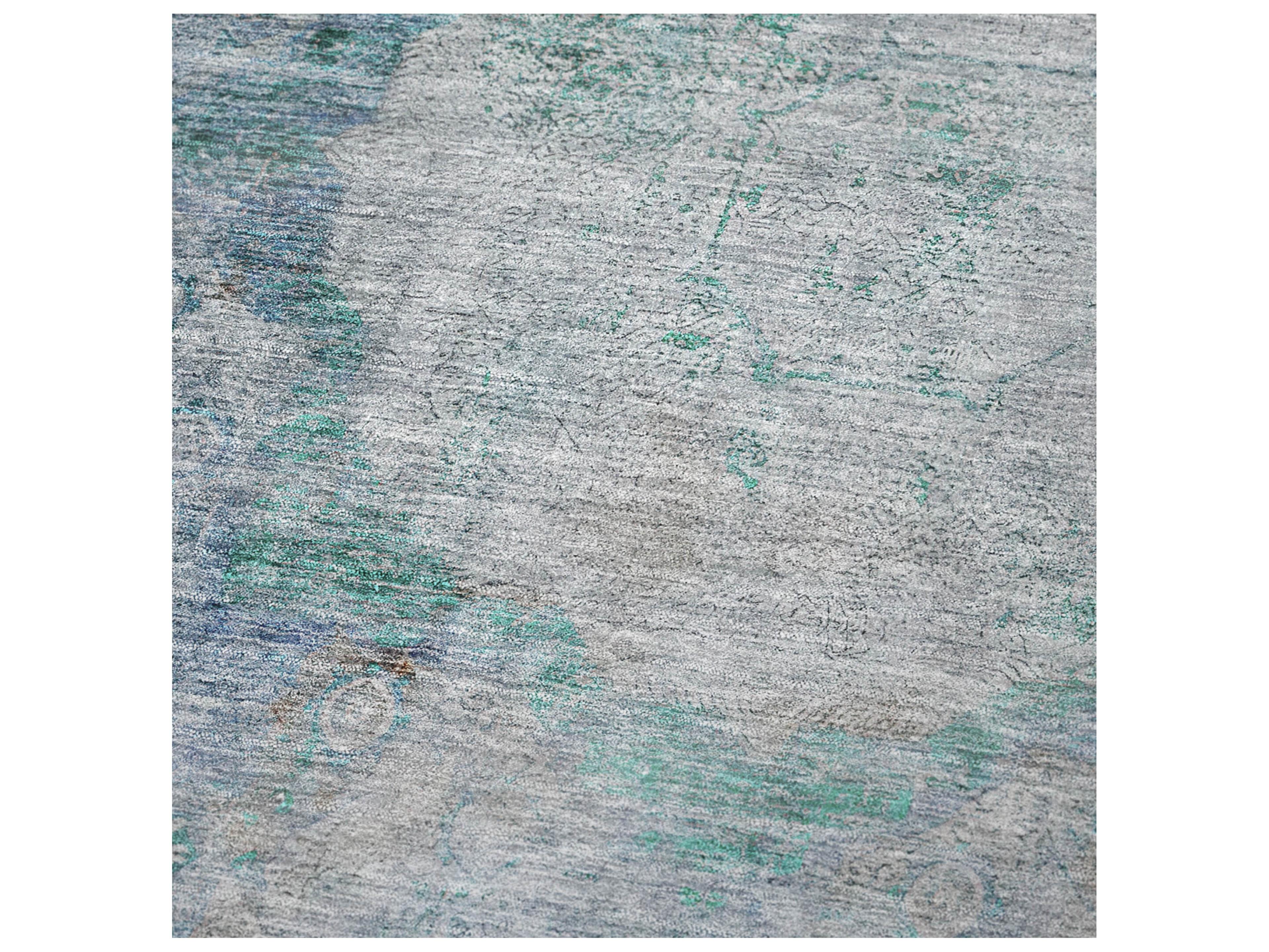 Dalyn Sherpa Teal Polyester Throw
