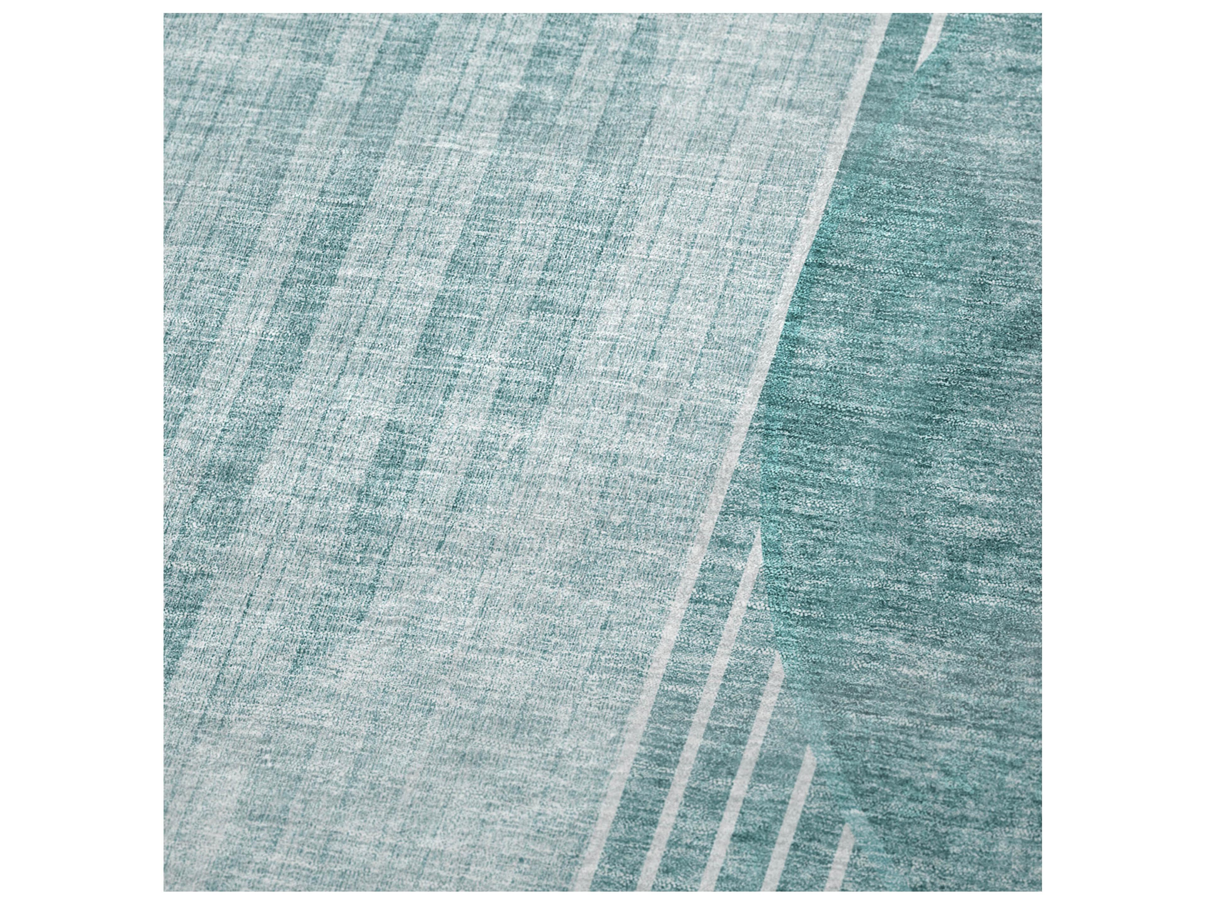 Dalyn Sherpa Teal Polyester Throw