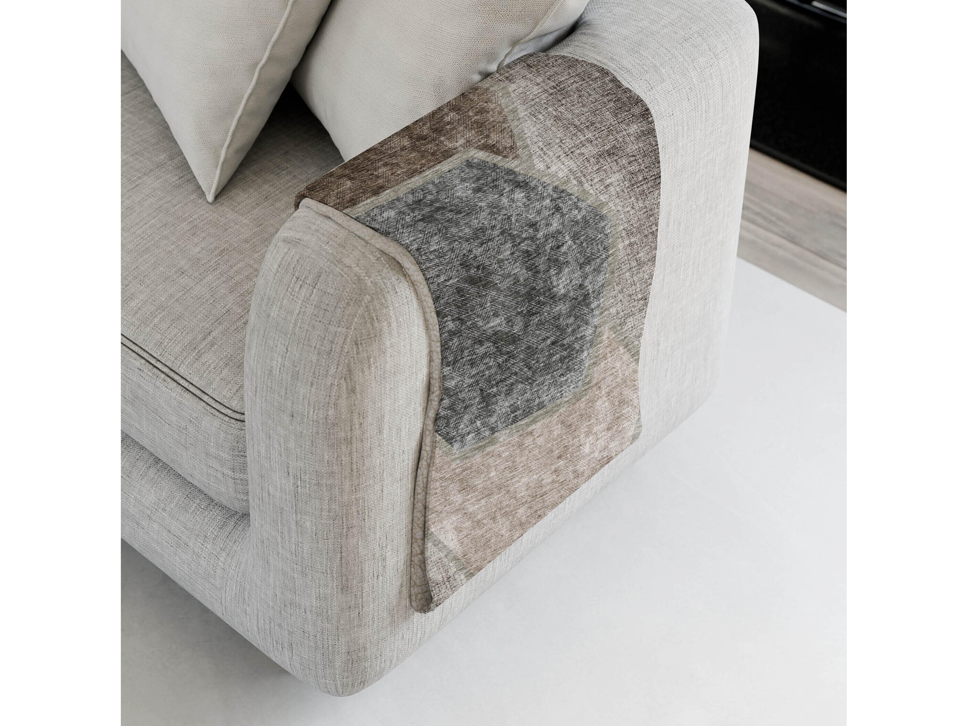 Dalyn Sherpa Brown Polyester Throw